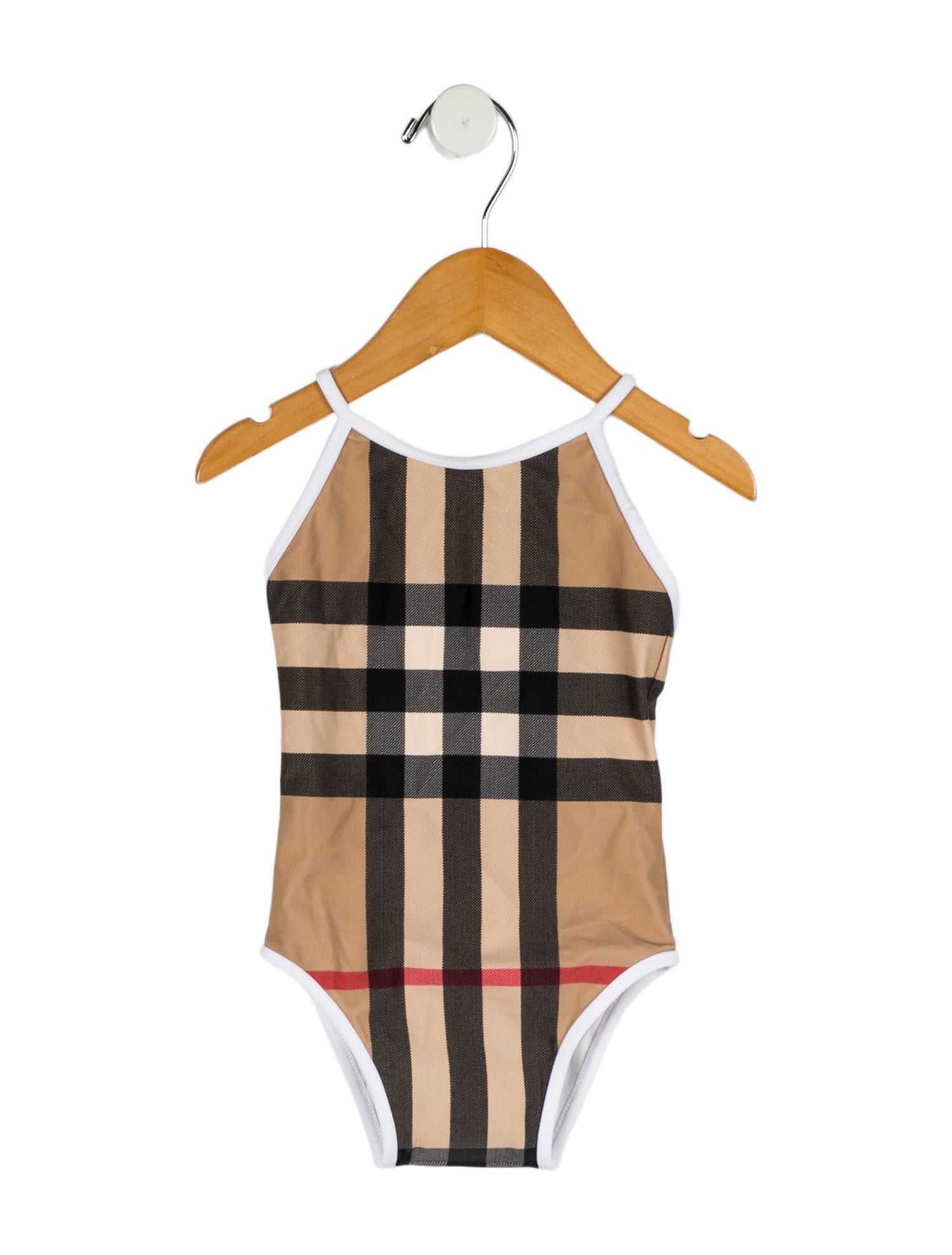 Burberry Toddler Girls' House Check One Piece Swimsuit w/Tags