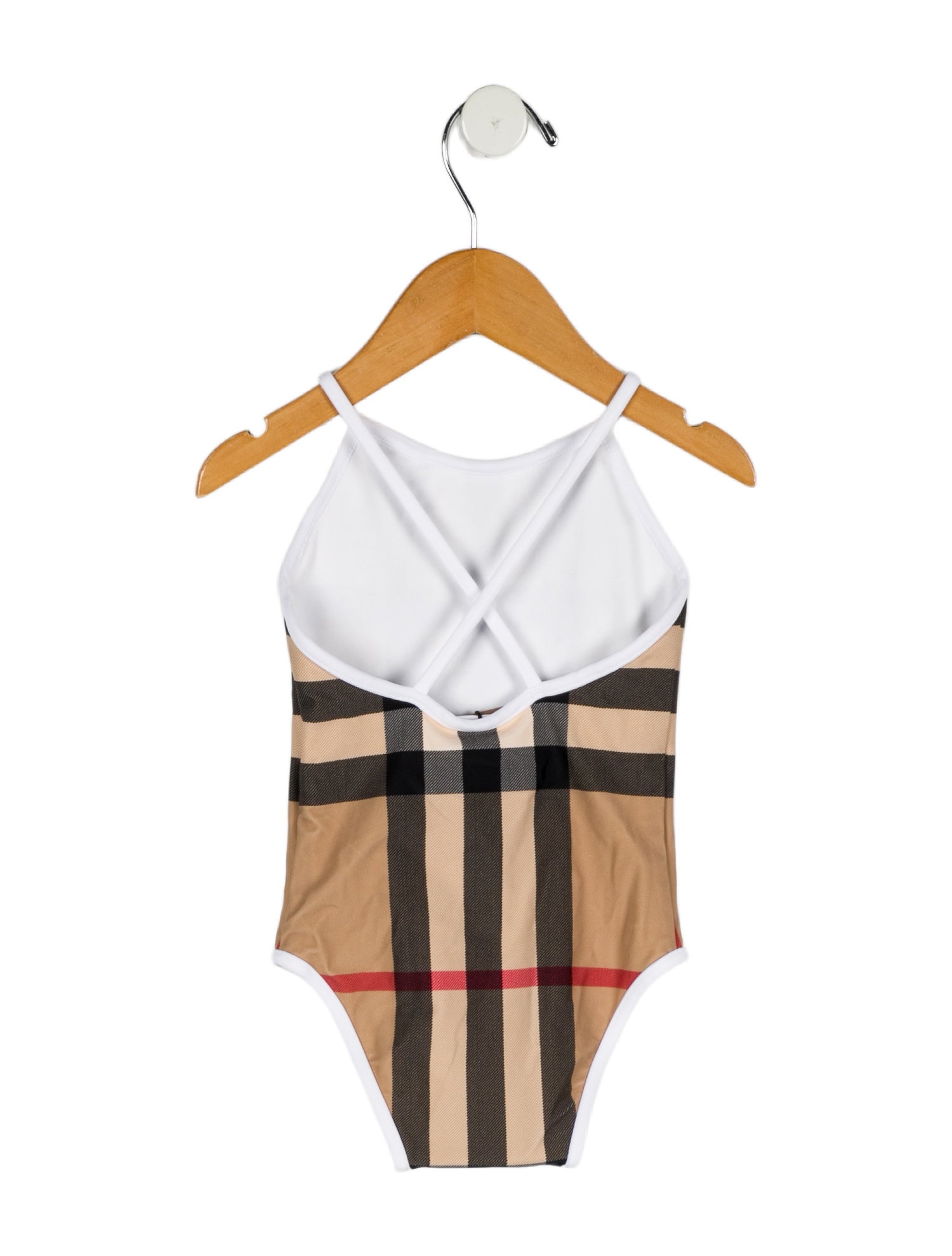 Burberry Toddler Girls' House Check One Piece Swimsuit w/Tags