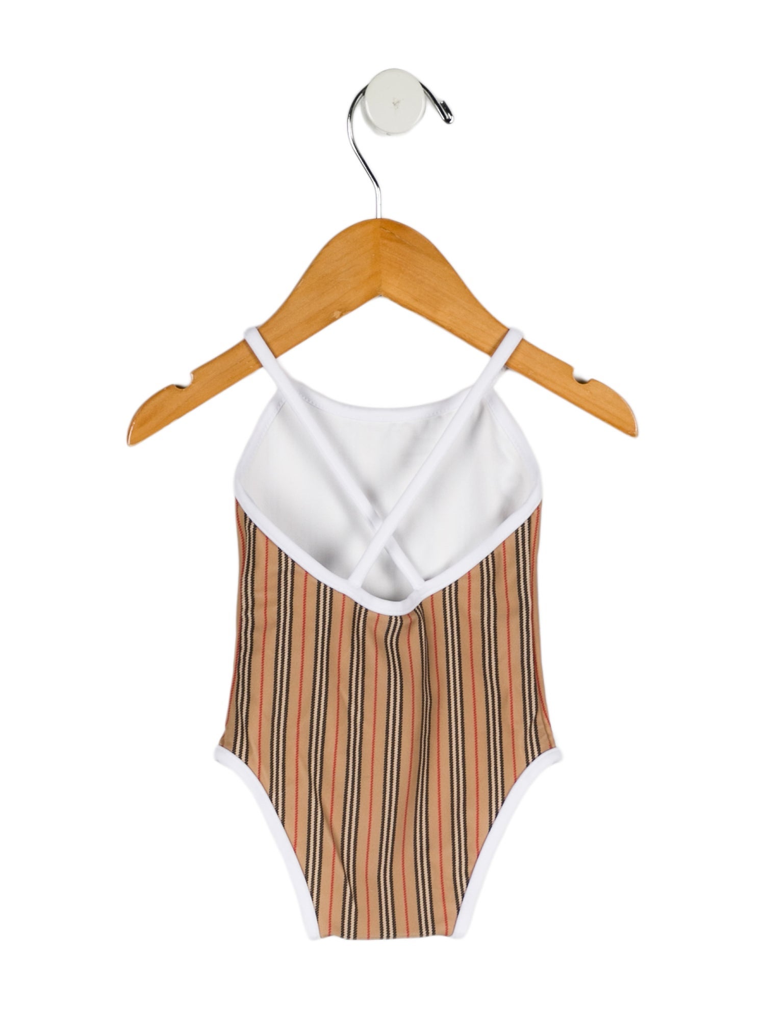 Burberry Infant Girls' House Check One Piece Swimsuit w/Tags