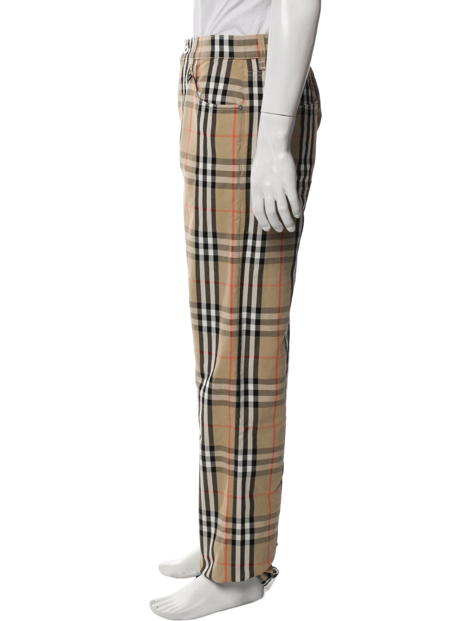 Burberry House Check Pattern Pants w/ Tags