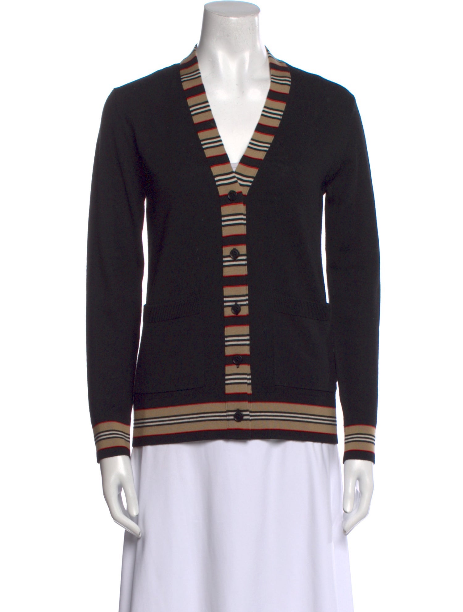 Burberry Merino Wool Striped Sweater