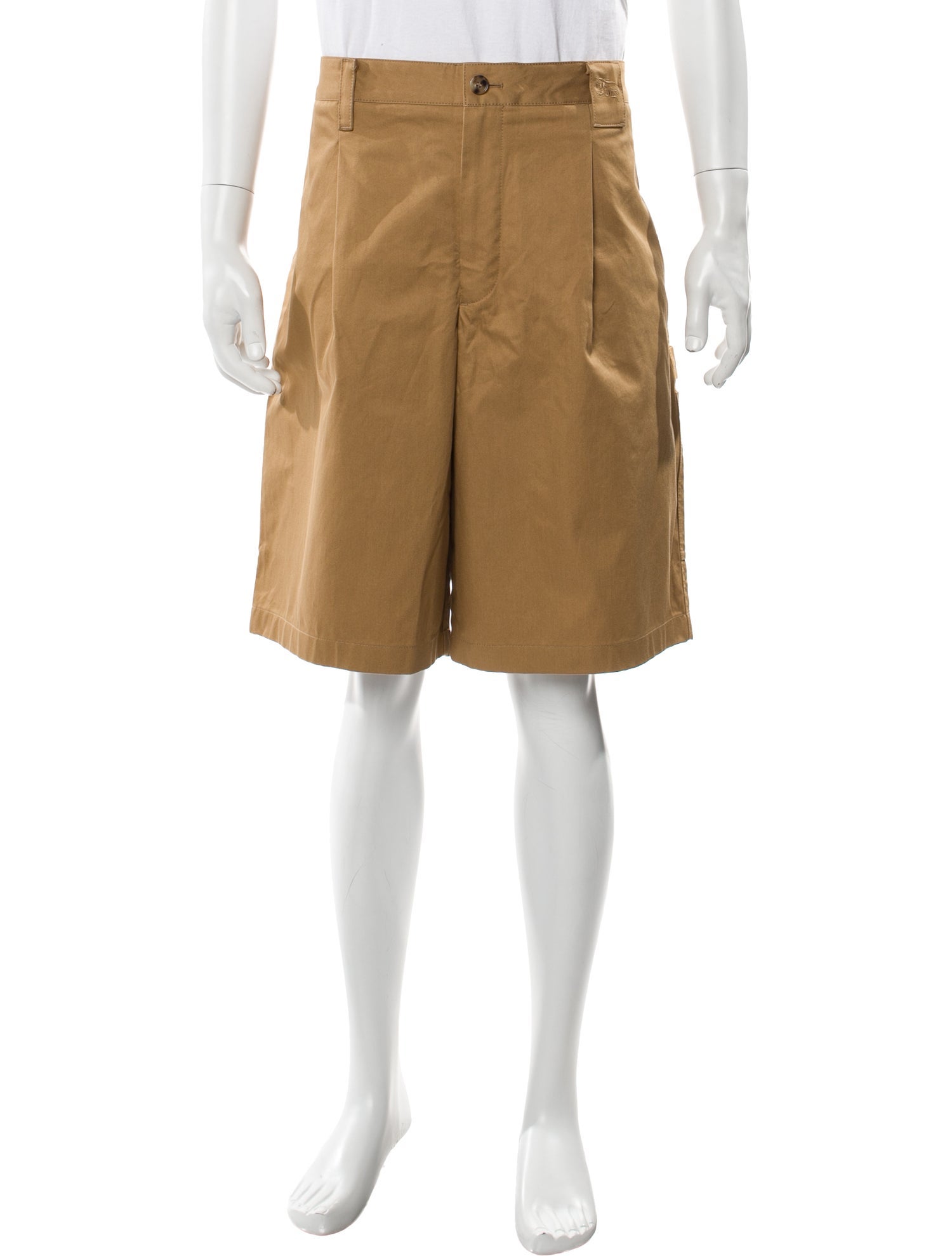 Burberry Flat Front Shorts w/ Tags