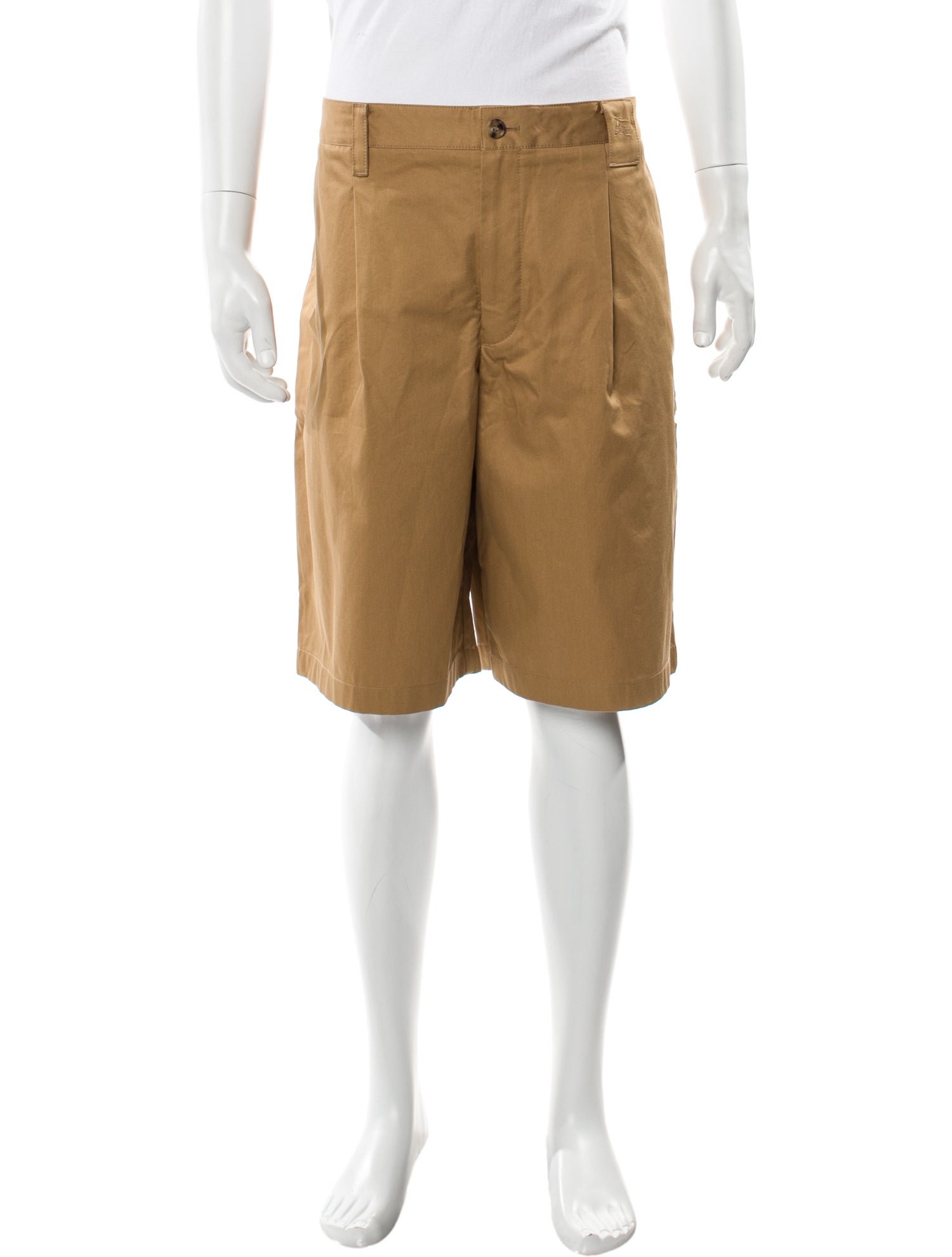 Burberry Flat Front Shorts