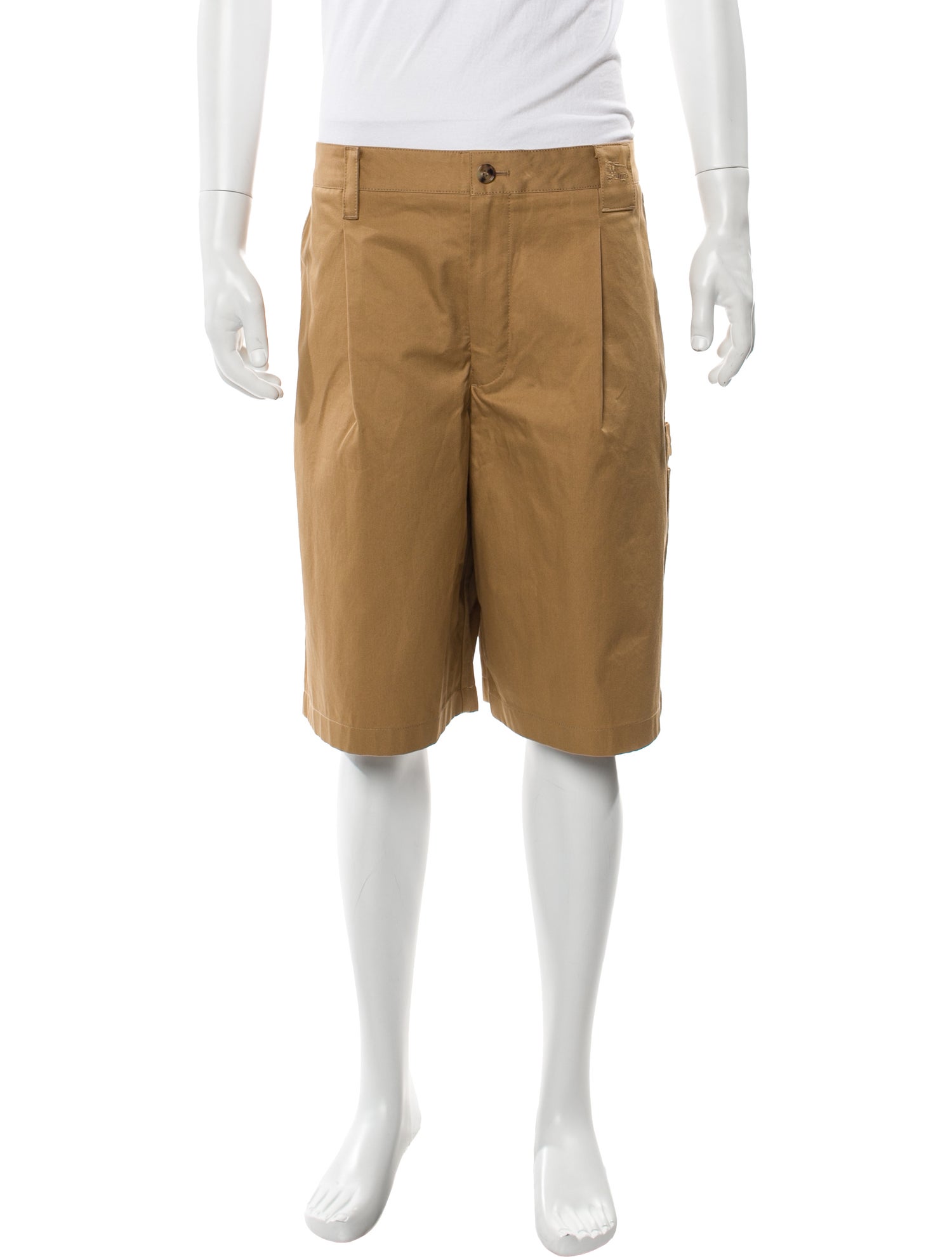 Burberry Flat Front Shorts w/ Tags