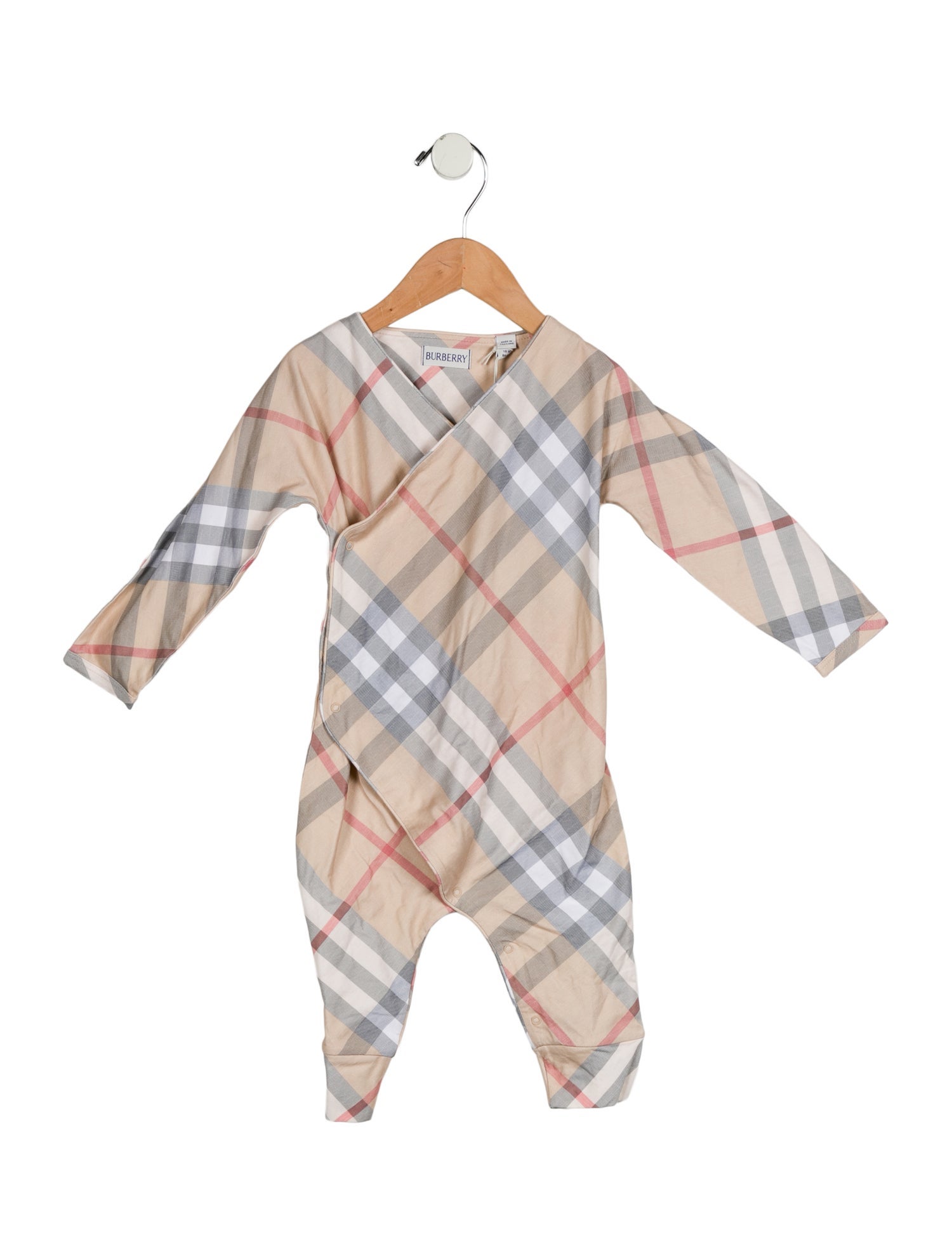 Burberry Toddler Boys' Nova Check Onesie w/Tags