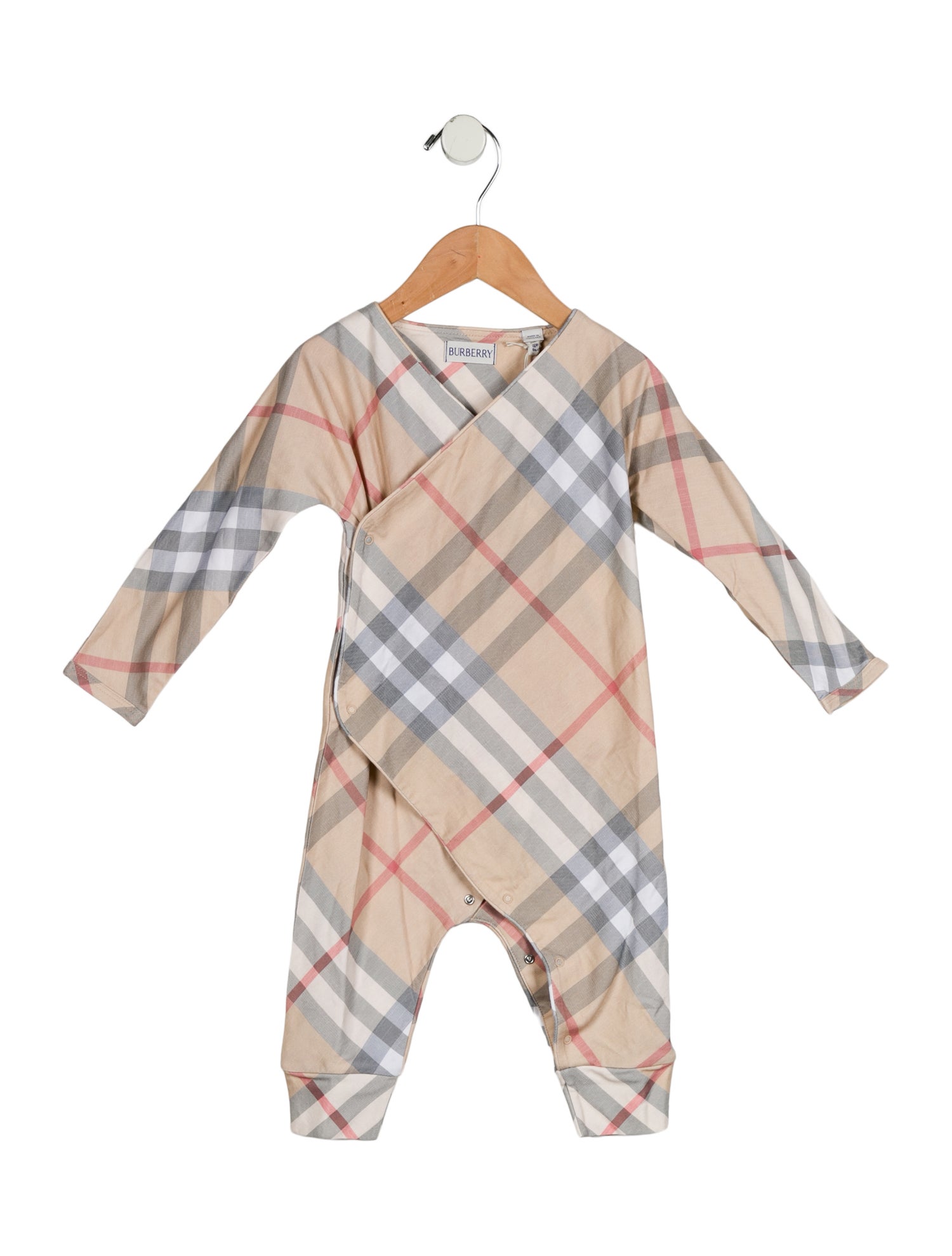 Burberry Toddler Boys' Nova Check Onesie w/Tags