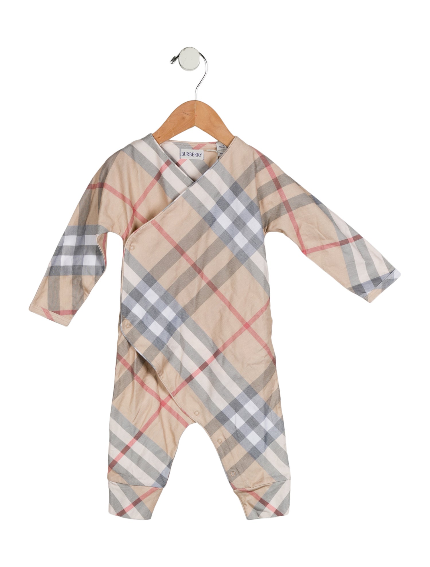 Burberry Toddler Boys' Nova Check Onesie w/Tags