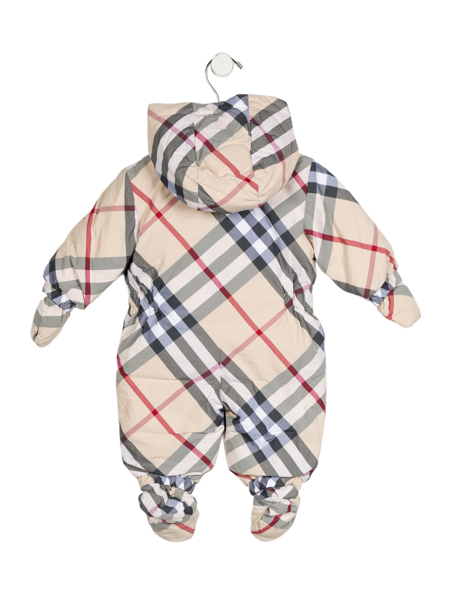 Burberry Infant Boys' Nova Check Print Hooded Snowsuit w/Tags