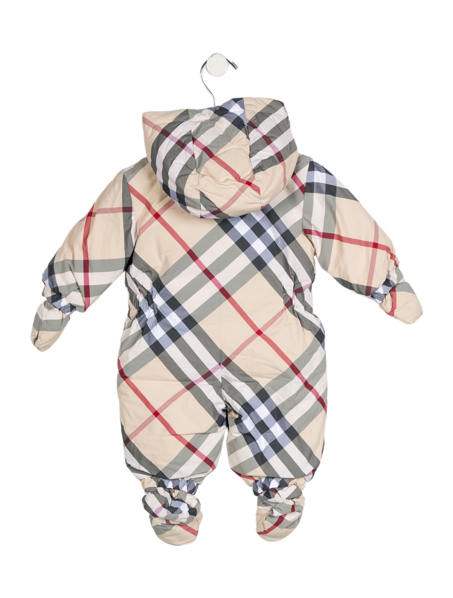 Burberry Toddler Boys' Nova Check Print Hooded Snowsuit w/Tags