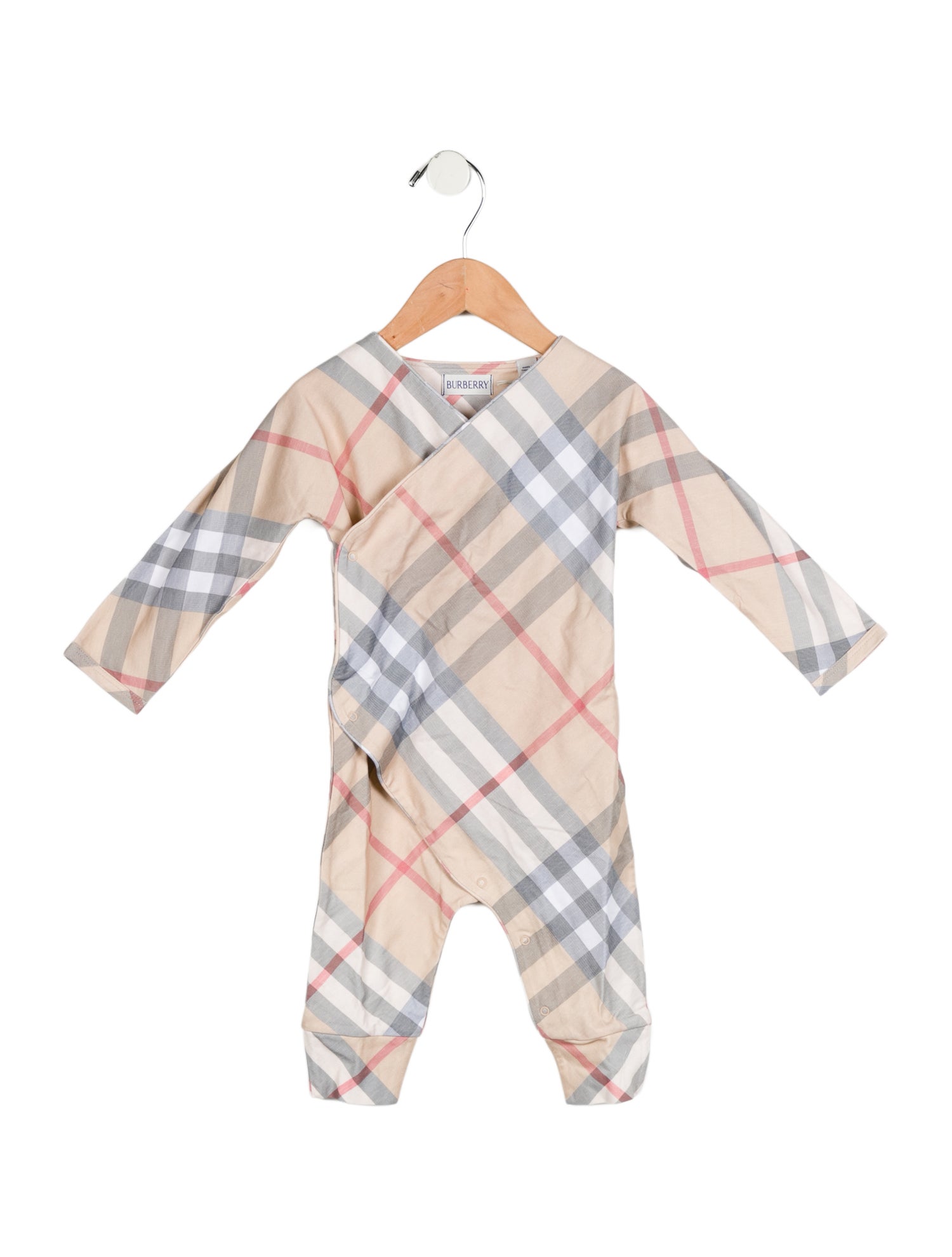 Burberry Toddler Boys' Nova Check Onesie w/Tags