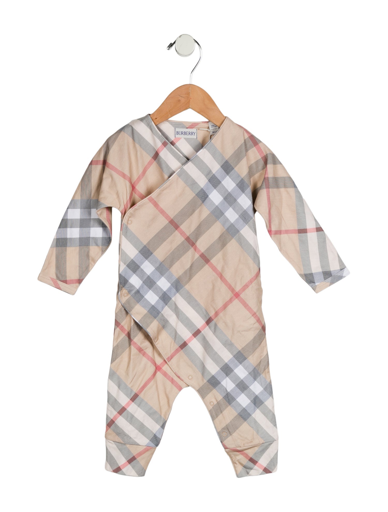 Burberry Toddler Boys' Nova Check Onesie w/Tags