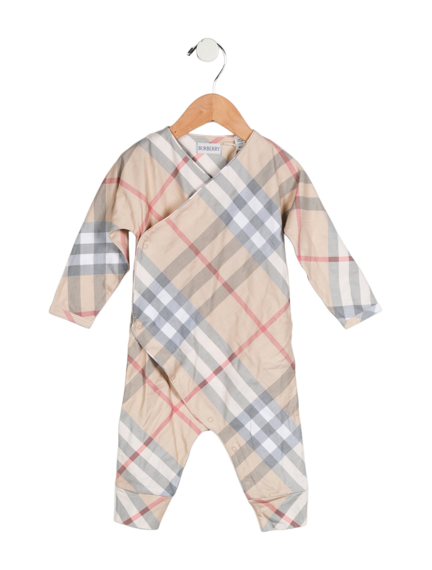 Burberry Toddler Boys' Nova Check Onesie w/Tags