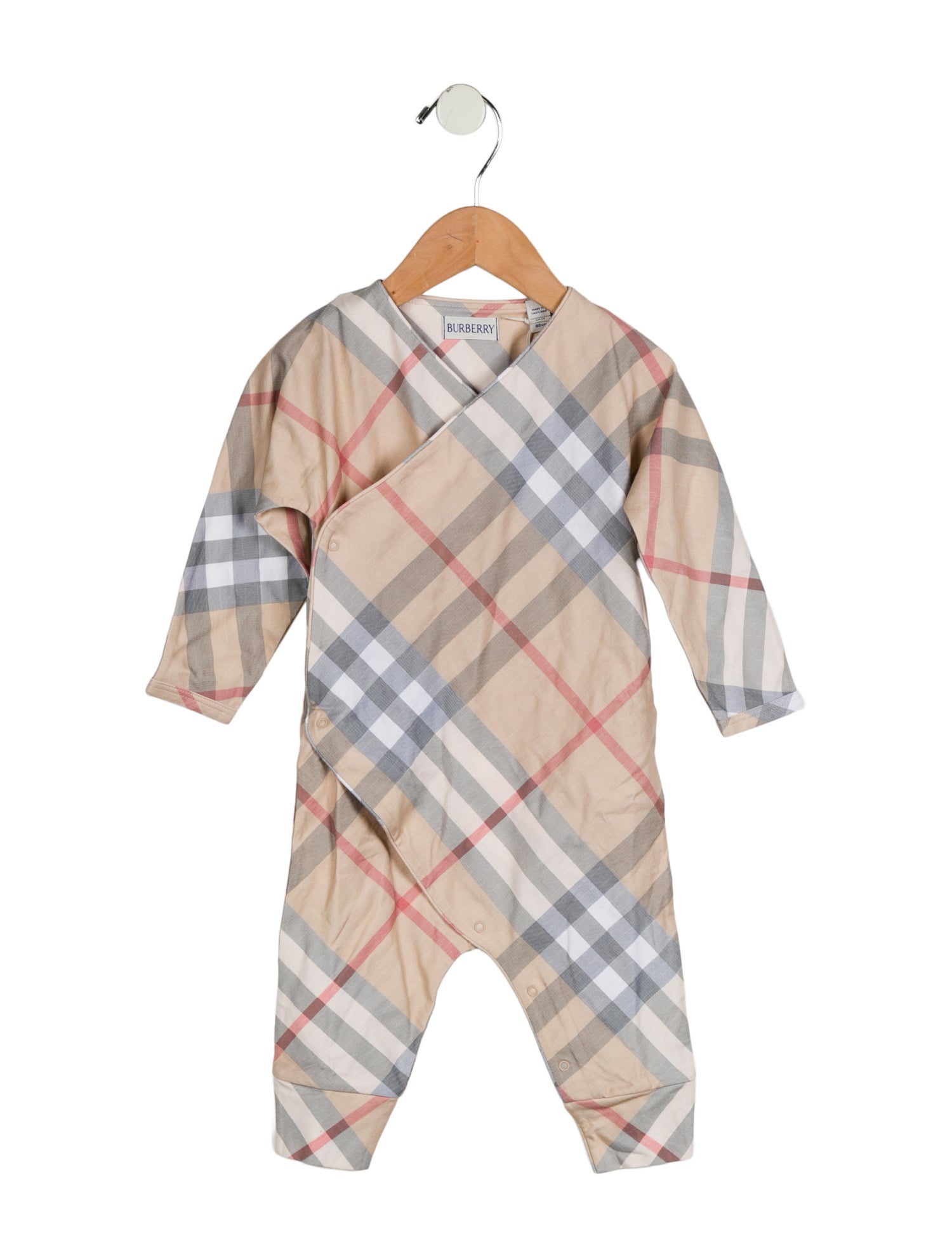 Burberry Toddler Boys' Nova Check Onesie w/Tags