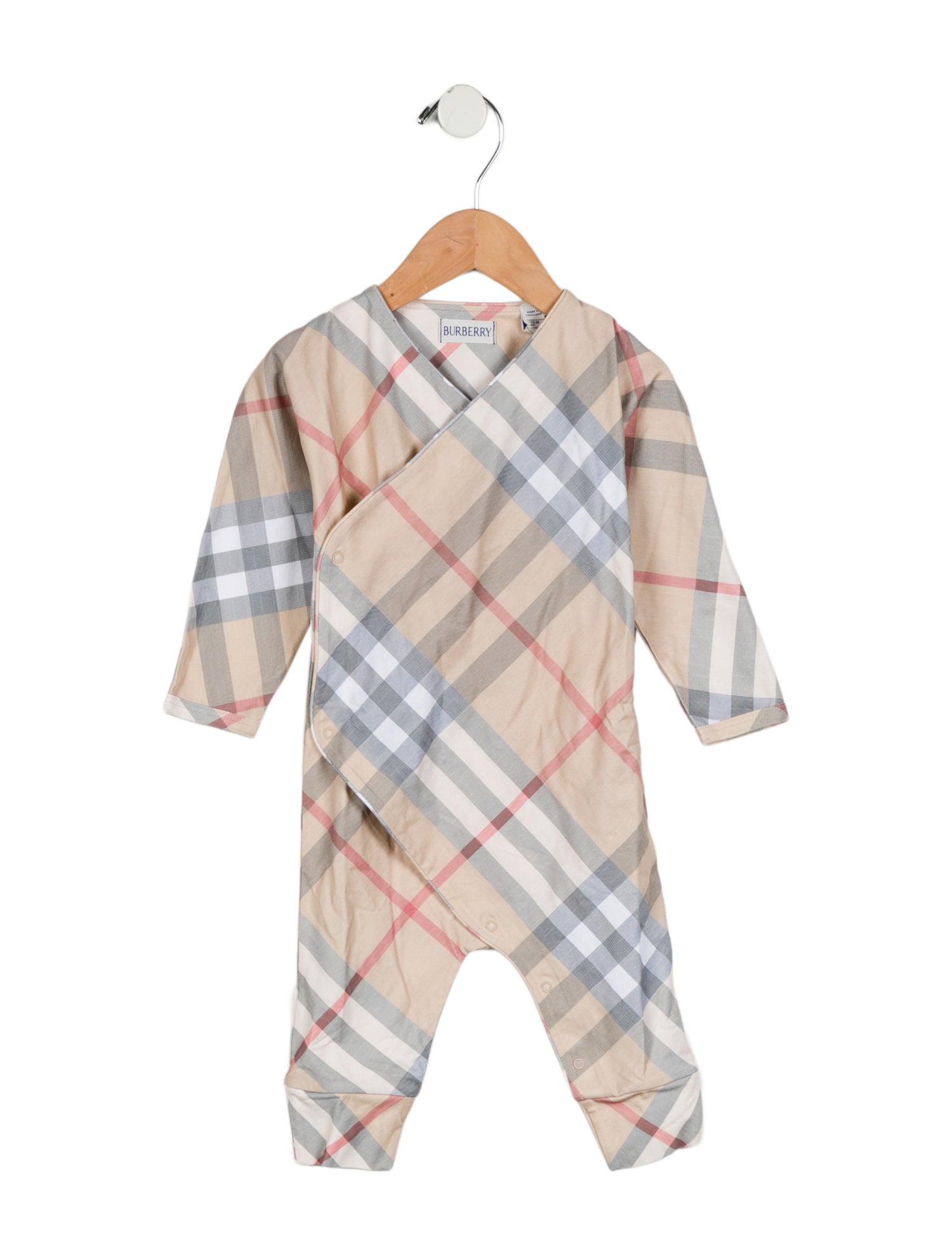 Burberry Toddler Boys' Nova Check Onesie w/Tags