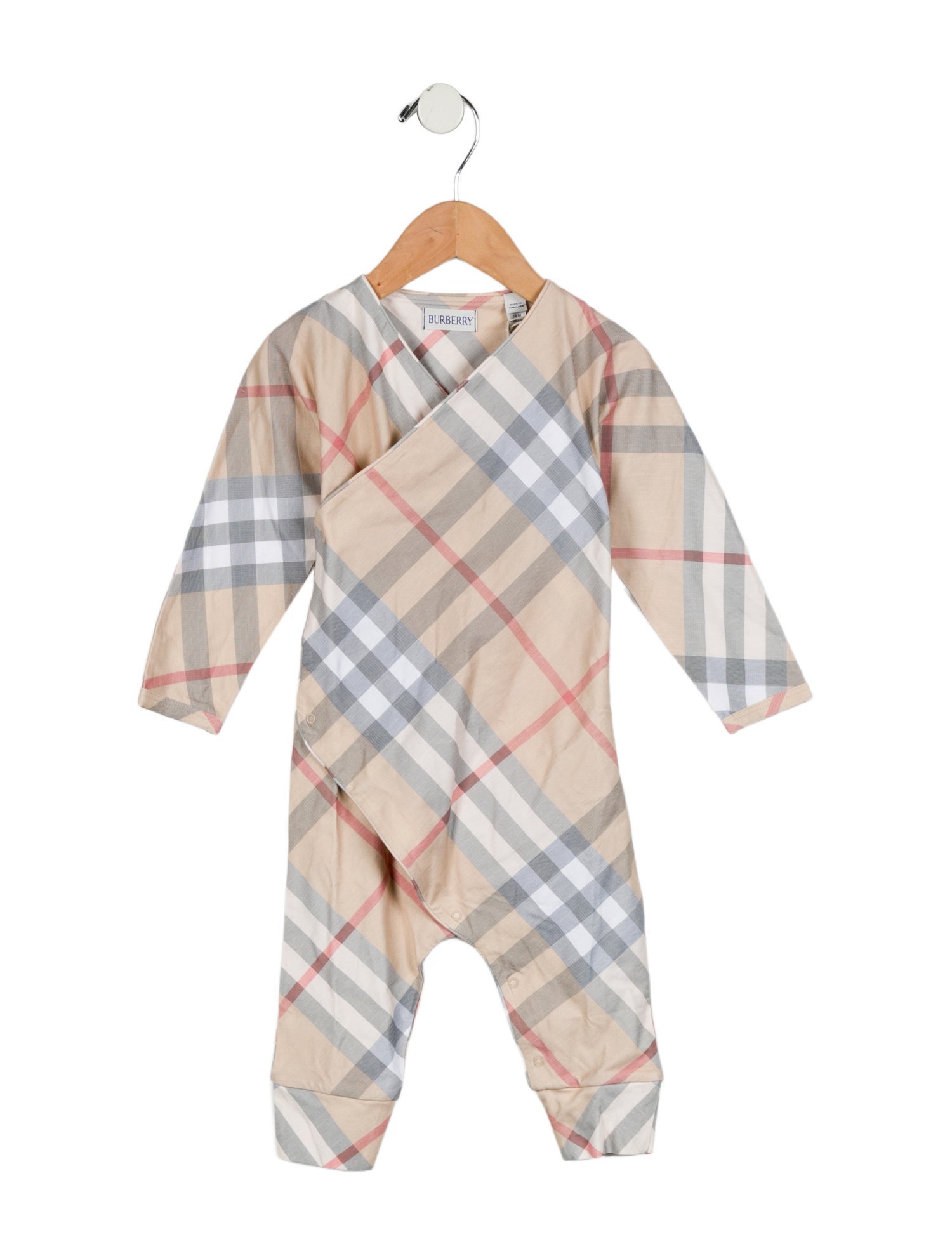 Burberry Toddler Boys' Nova Check Onesie w/Tags