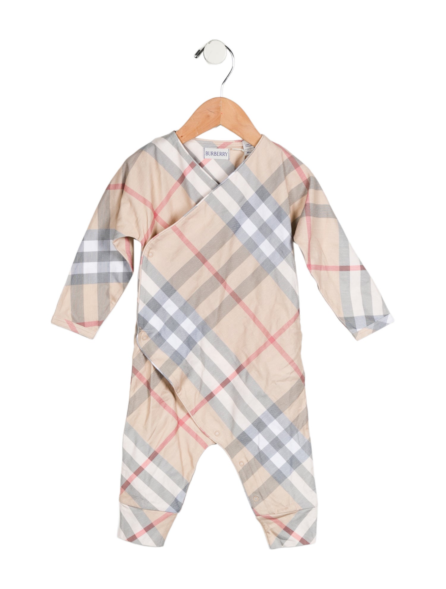 Burberry Toddler Boys' Nova Check Onesie w/Tags