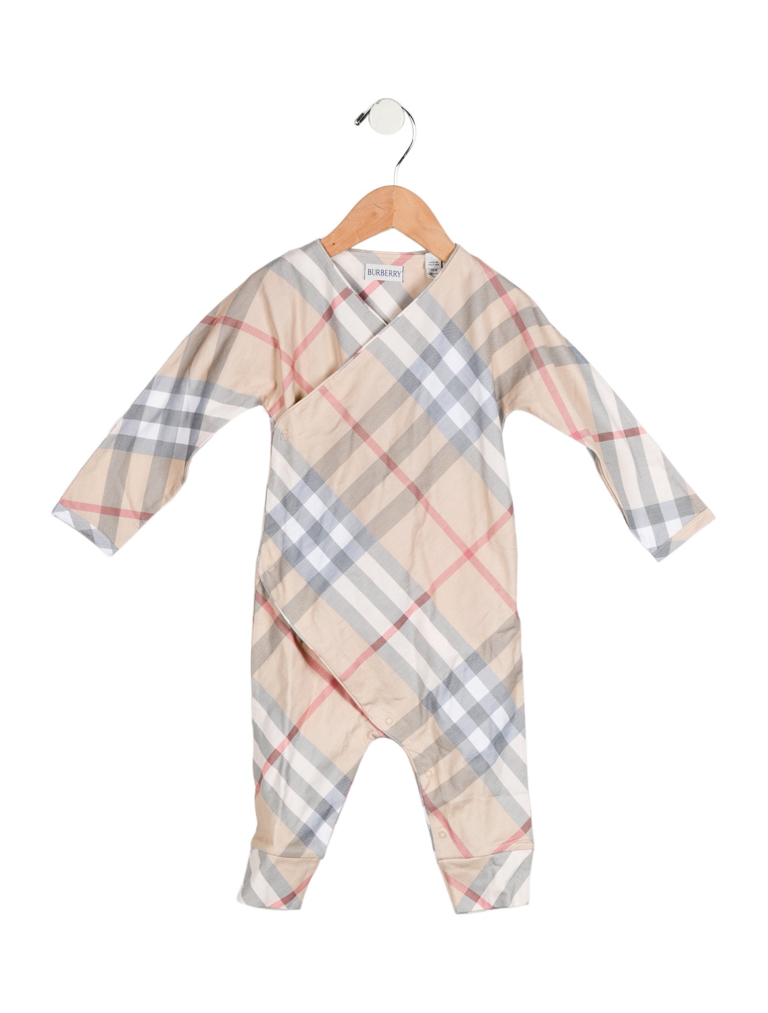 Burberry Toddler Boys' Nova Check Onesie w/Tags