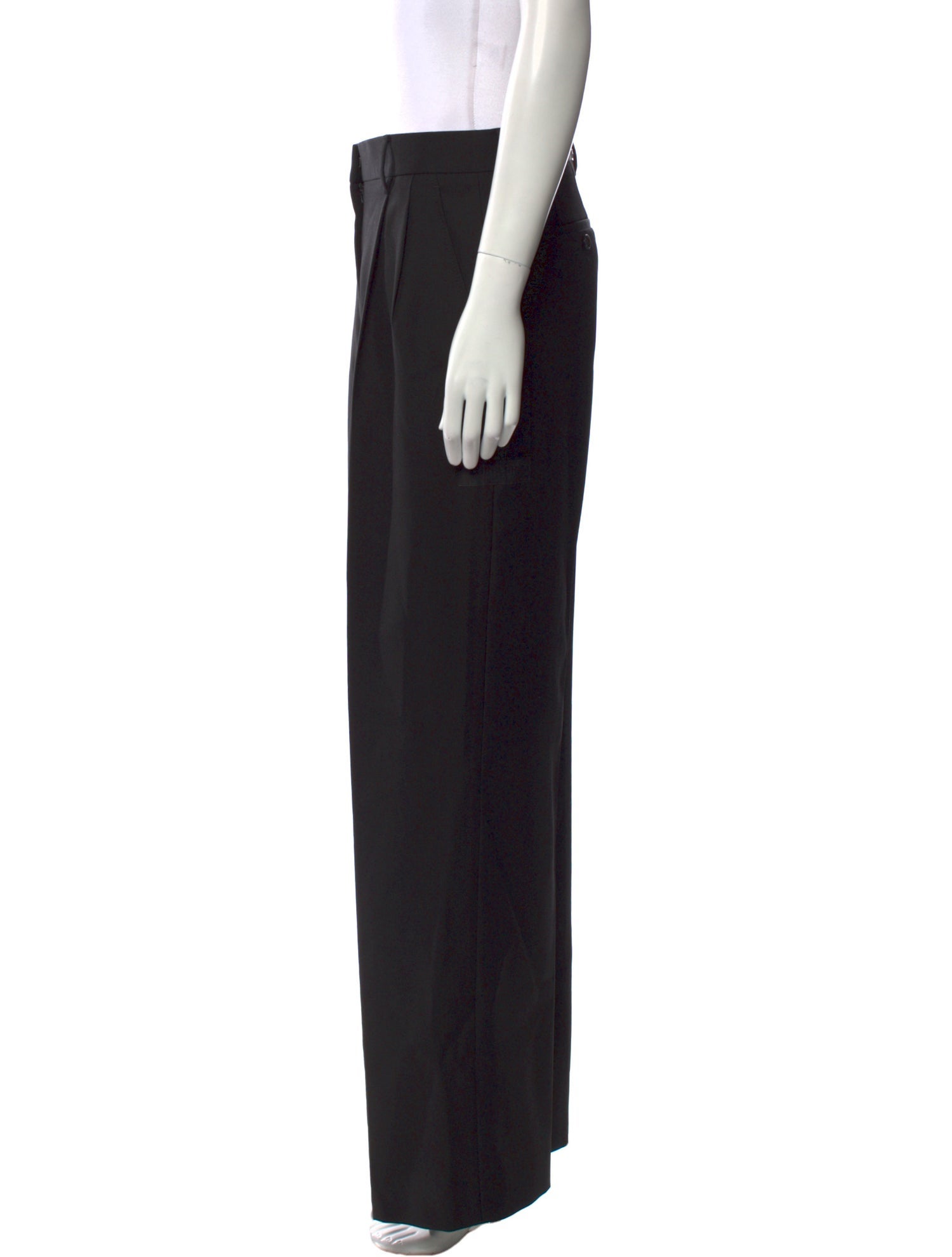 Burberry Wool Wide Leg Pants w/ Tags