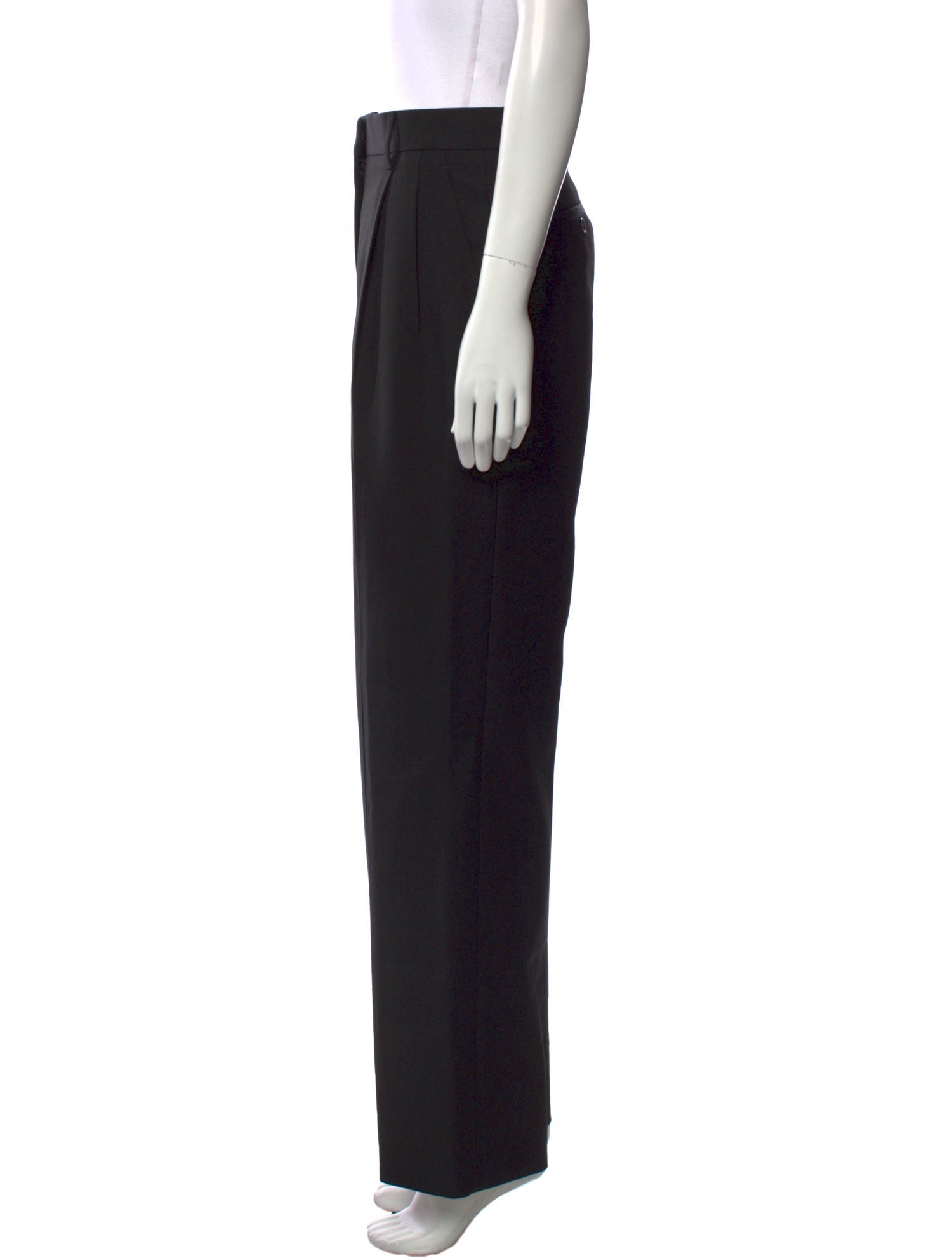 Burberry Wool Wide Leg Pants w/ Tags