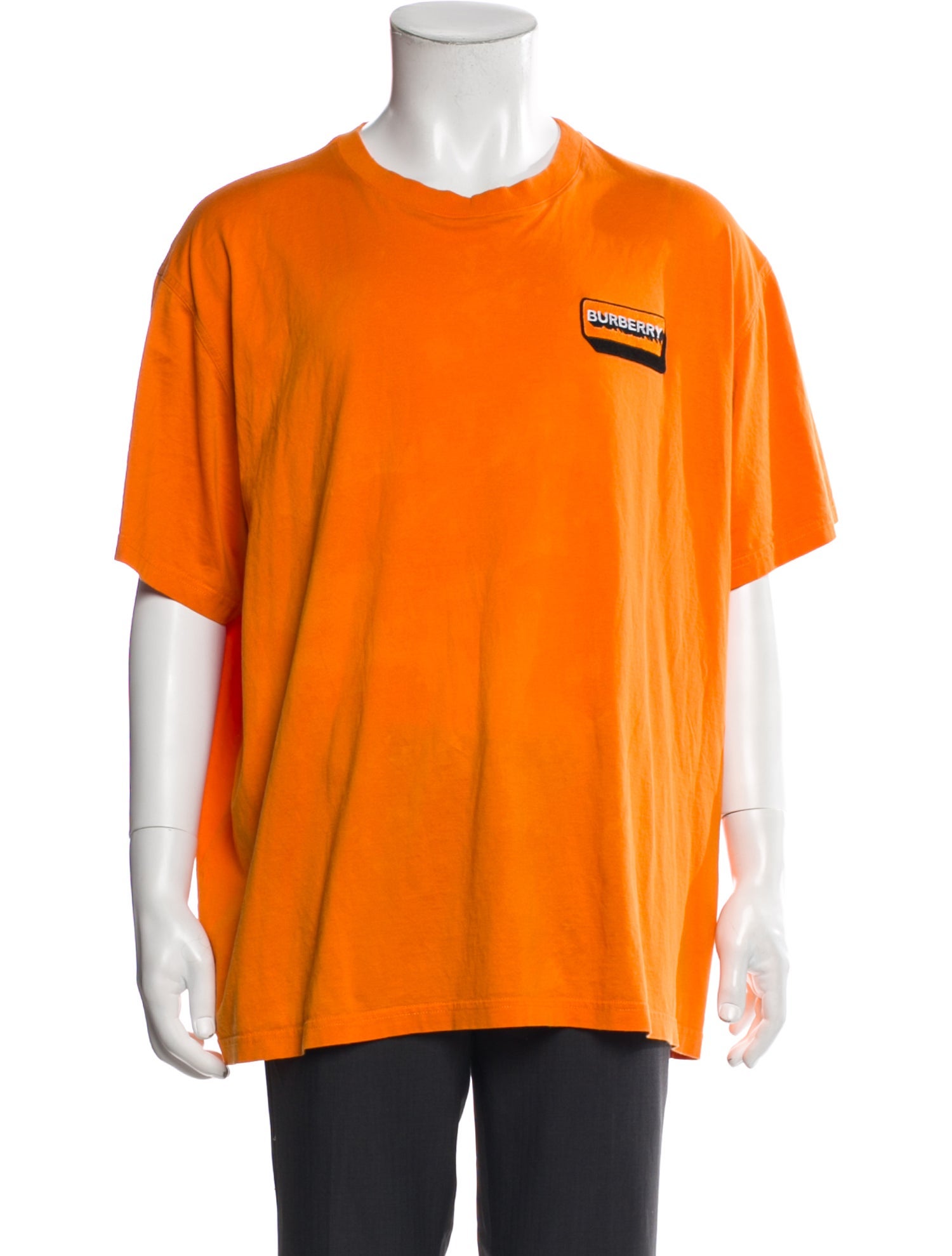 Burberry Graphic Print Crew Neck T-Shirt