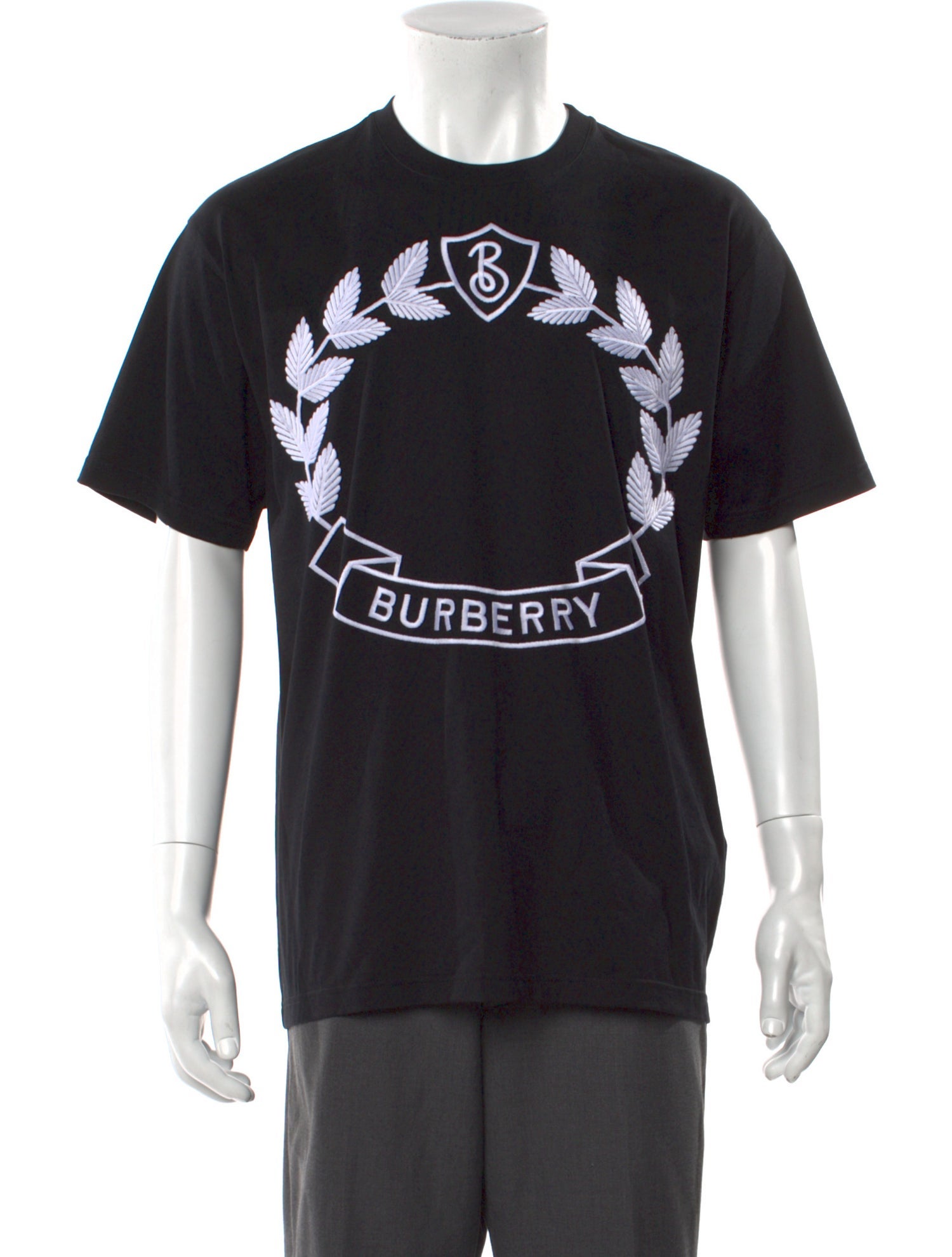 Burberry Graphic Print Crew Neck T-Shirt