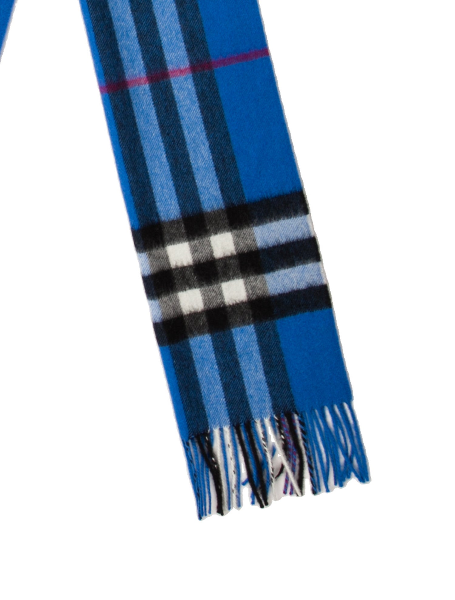 Burberry Cashmere House Check Pattern Scarf