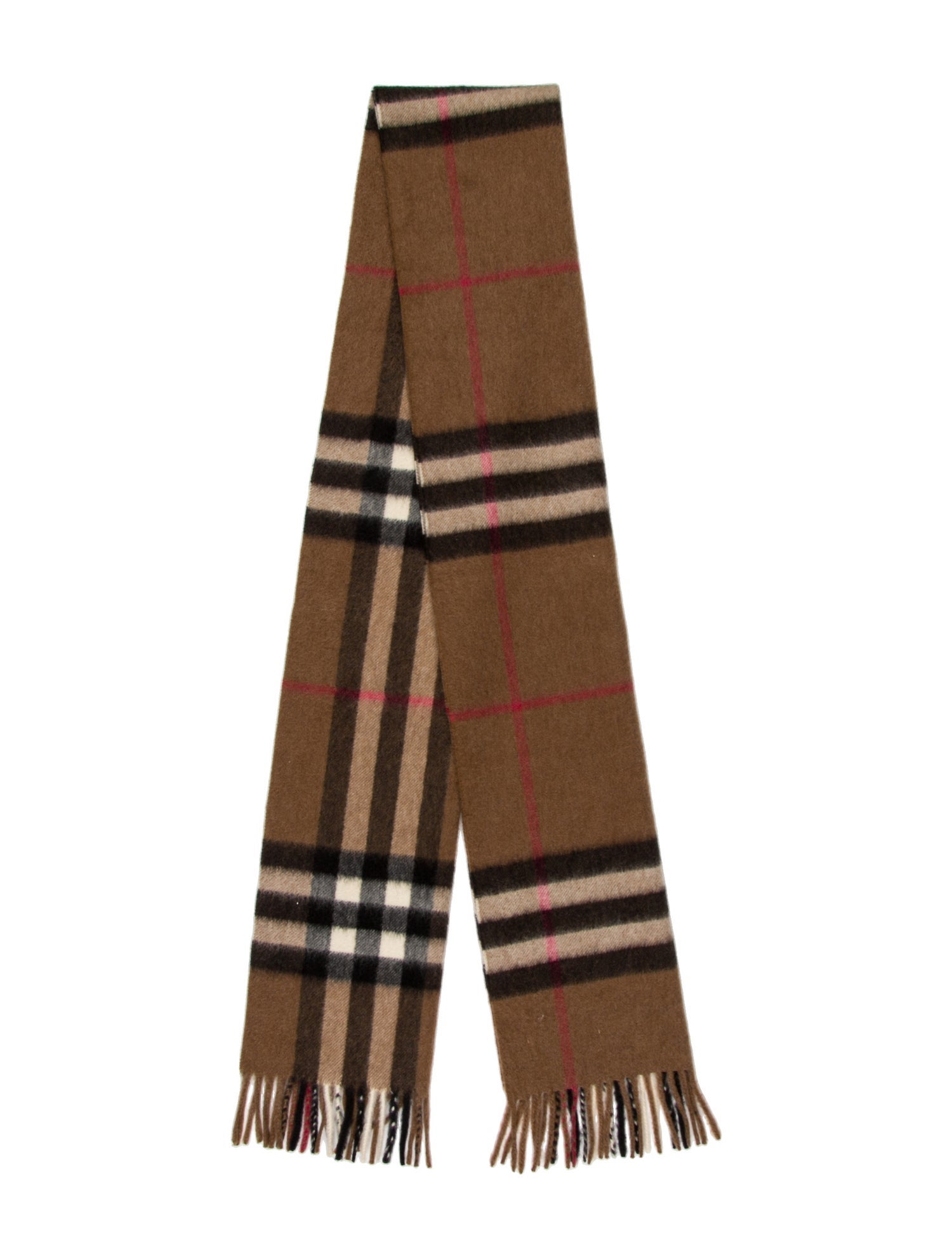 Burberry Cashmere Striped Scarf