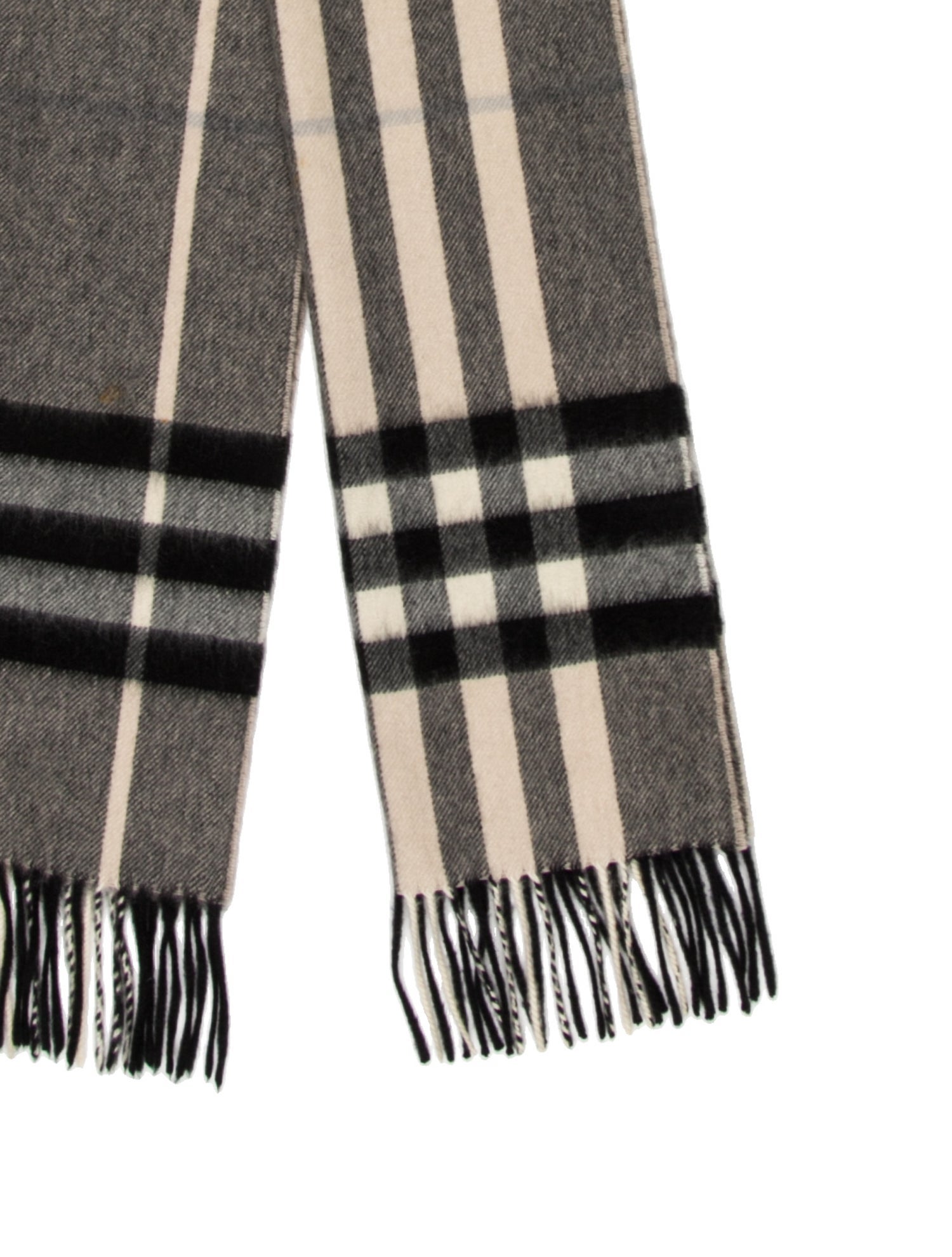 Burberry Cashmere Striped Scarf