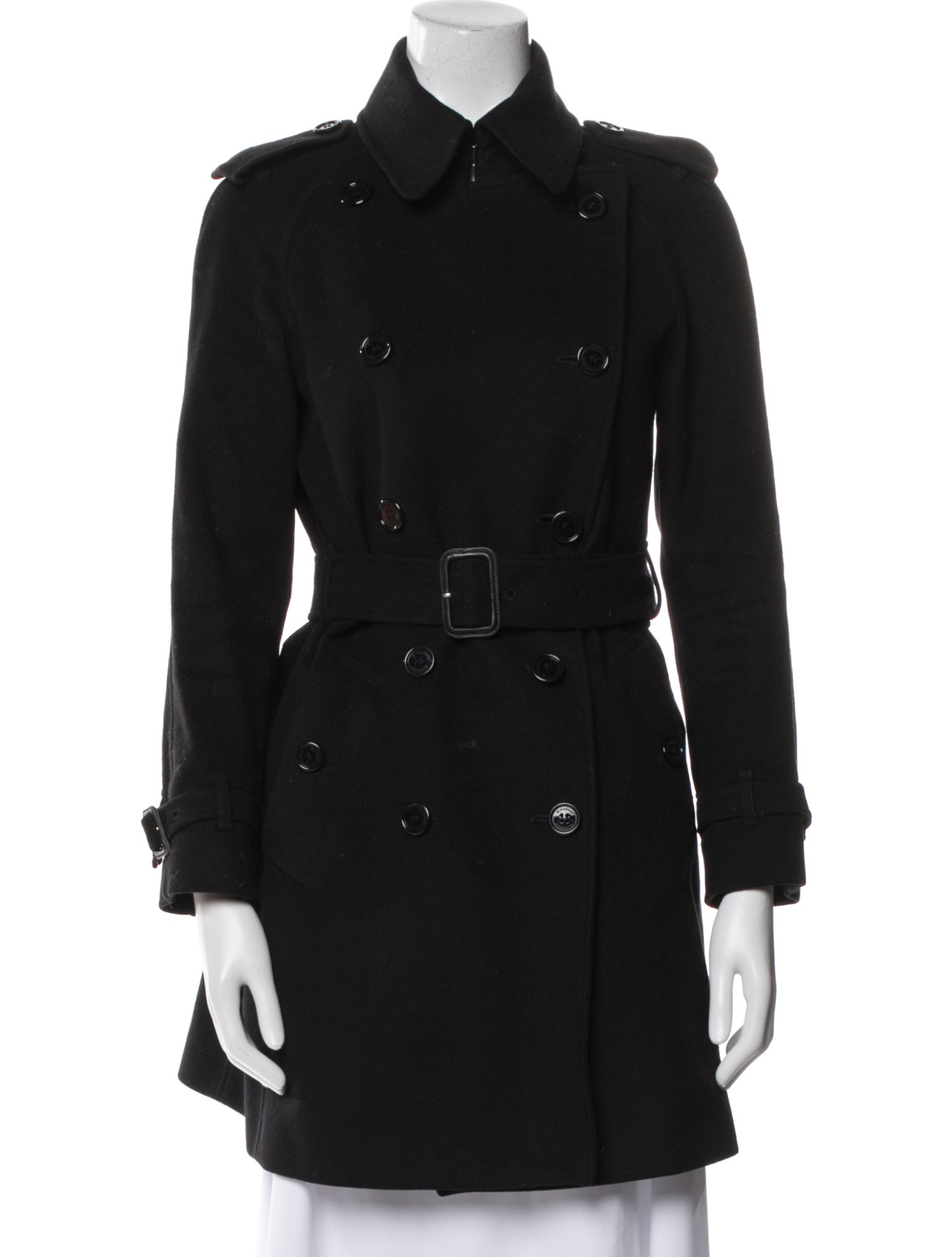 Burberry Virgin Wool Trench Coat