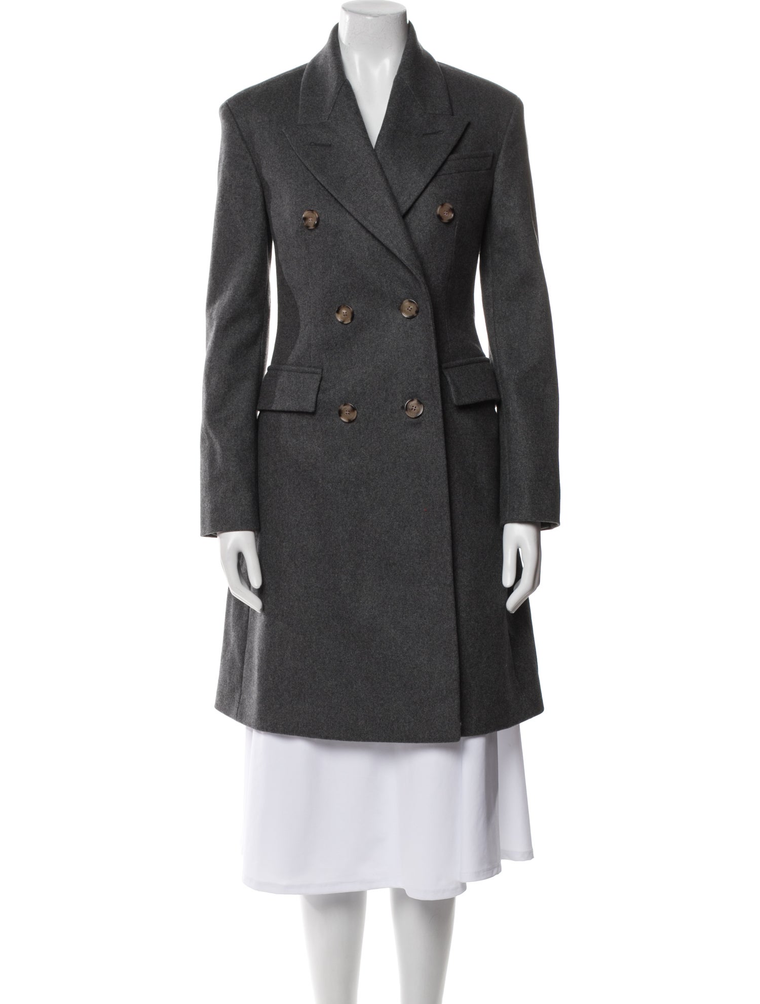 Burberry Virgin Wool Peacoat