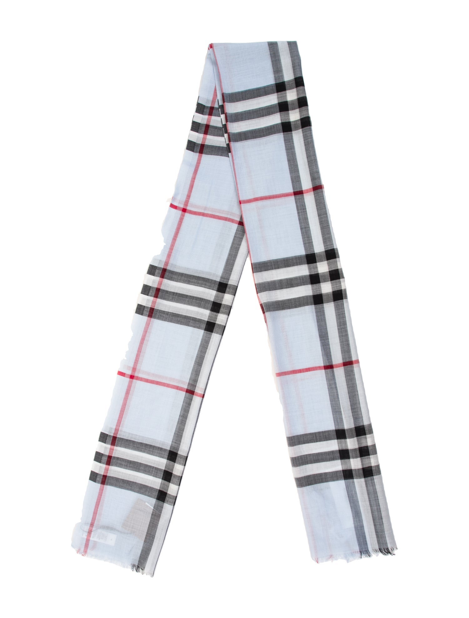 Burberry Cashmere Striped Scarf w/ Tags