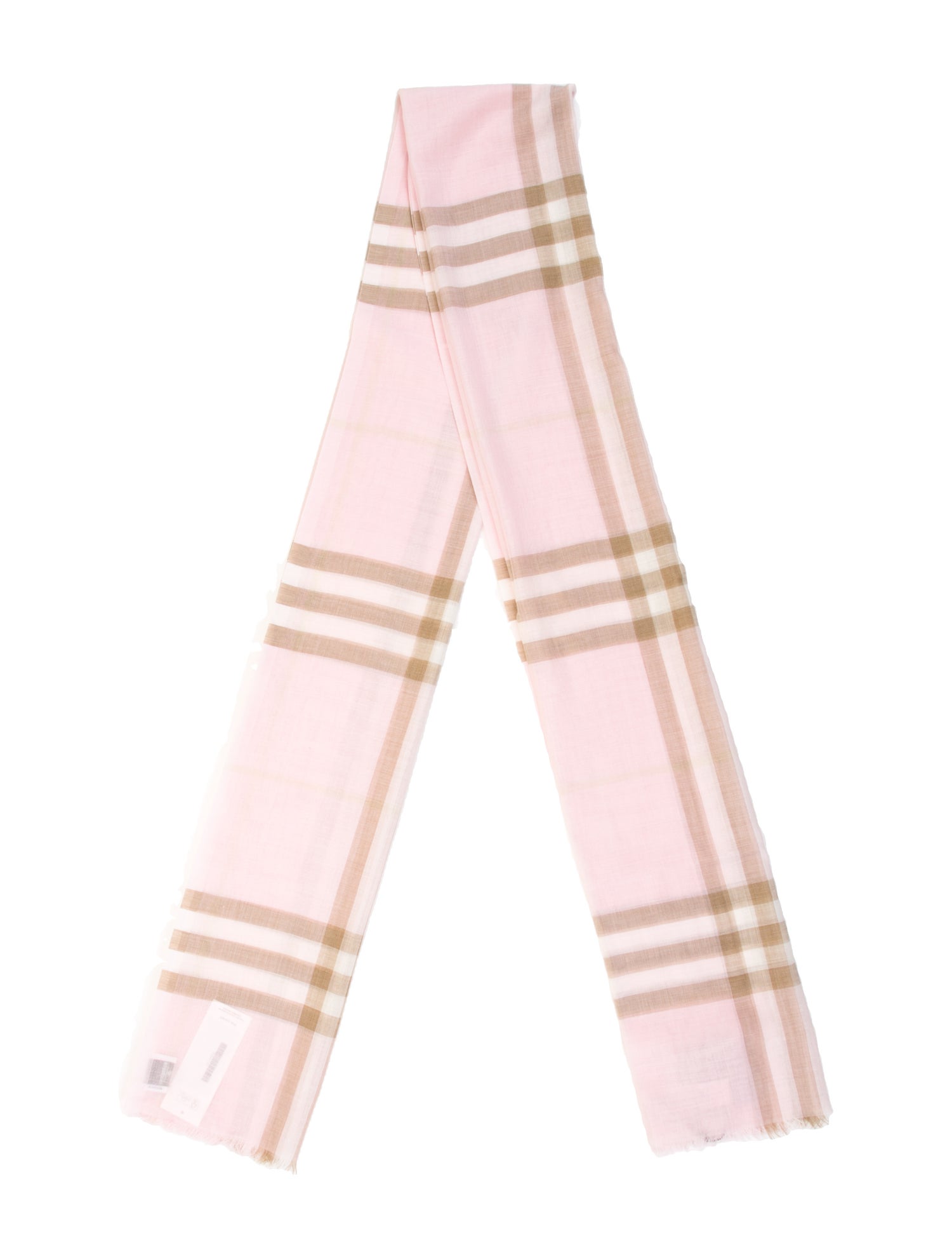 Burberry Wool House Check Pattern Scarf w/ Tags