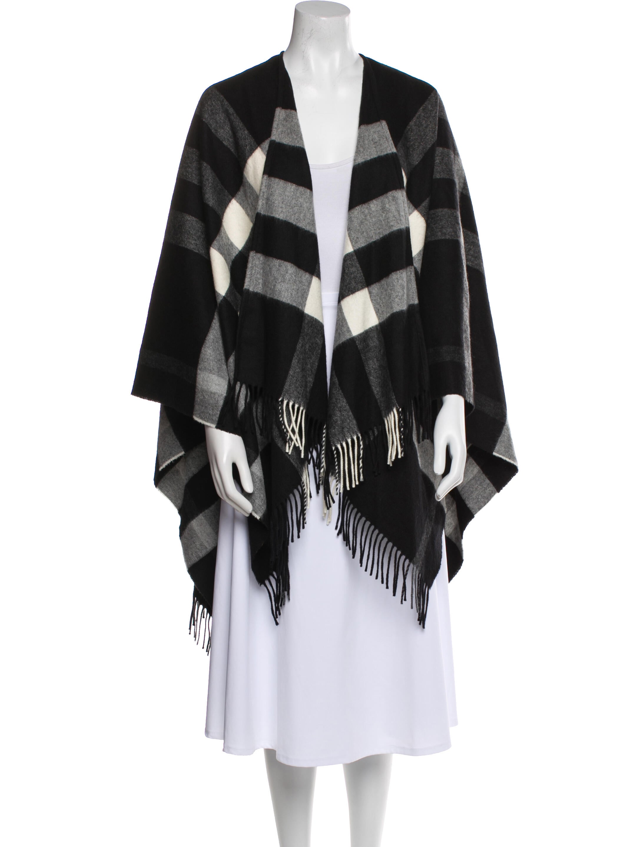 Burberry Cashmere Striped Shawl