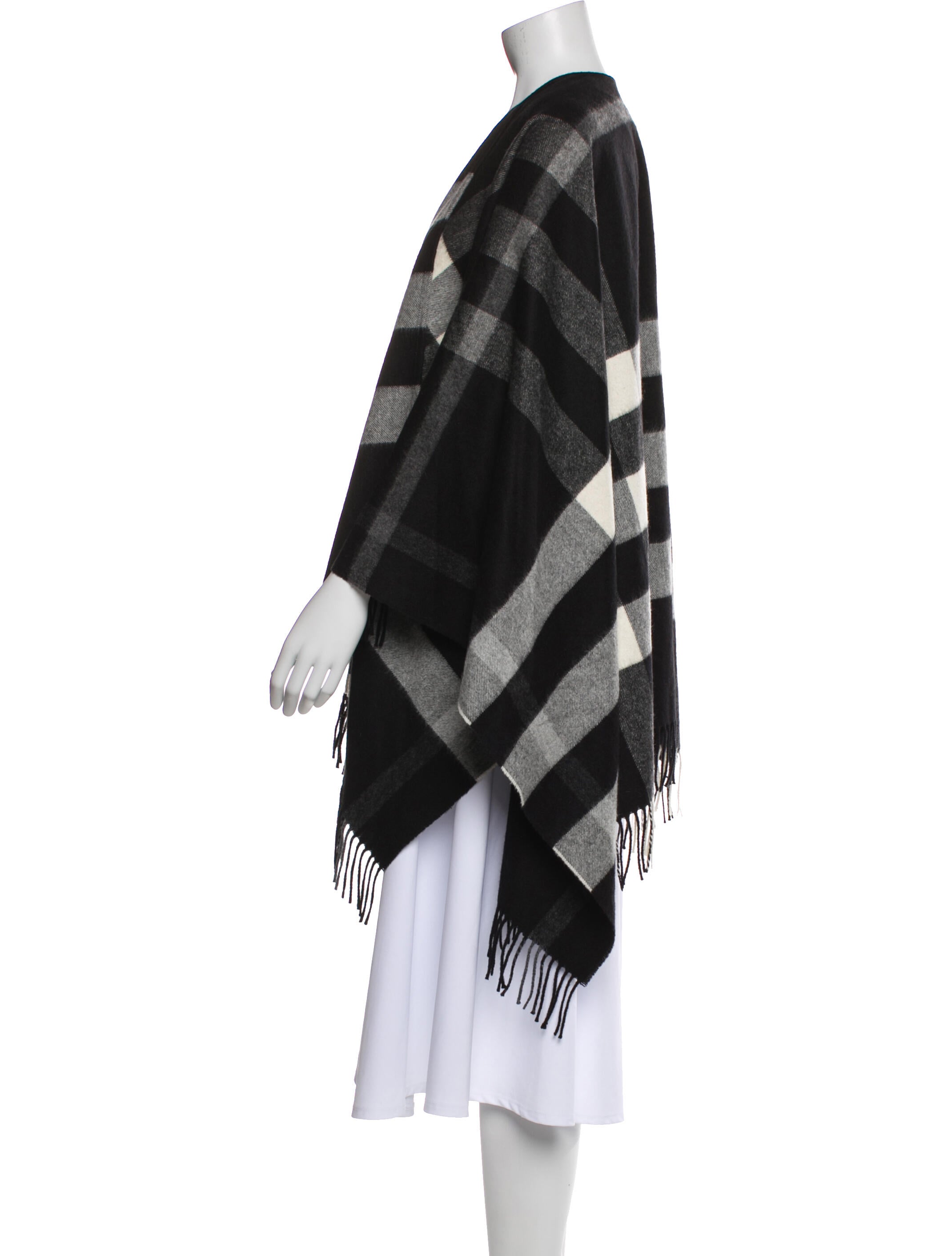 Burberry Cashmere Striped Shawl