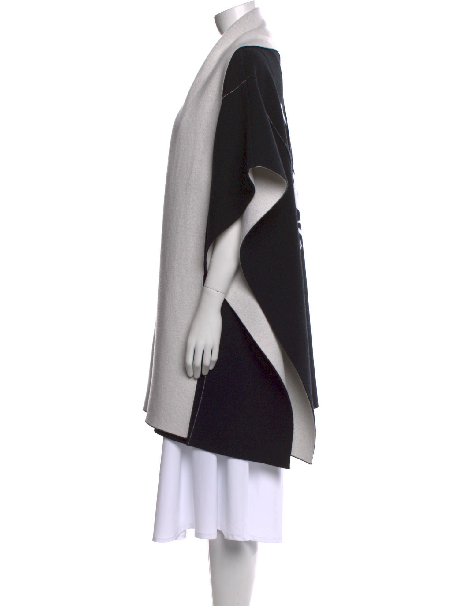 Burberry Wool Open Front Sweater