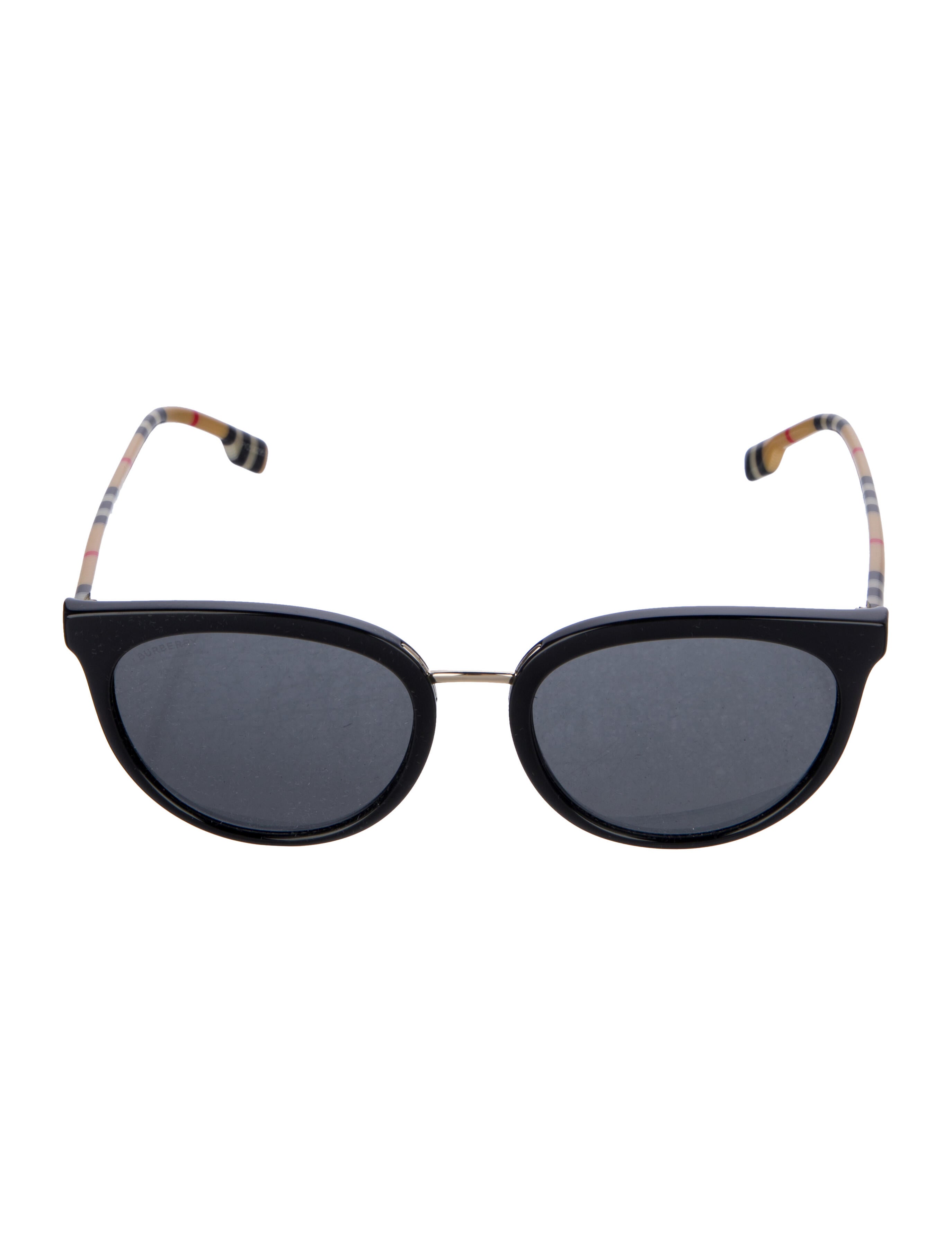 Burberry Willow Nova Check Pattern Sunglasses