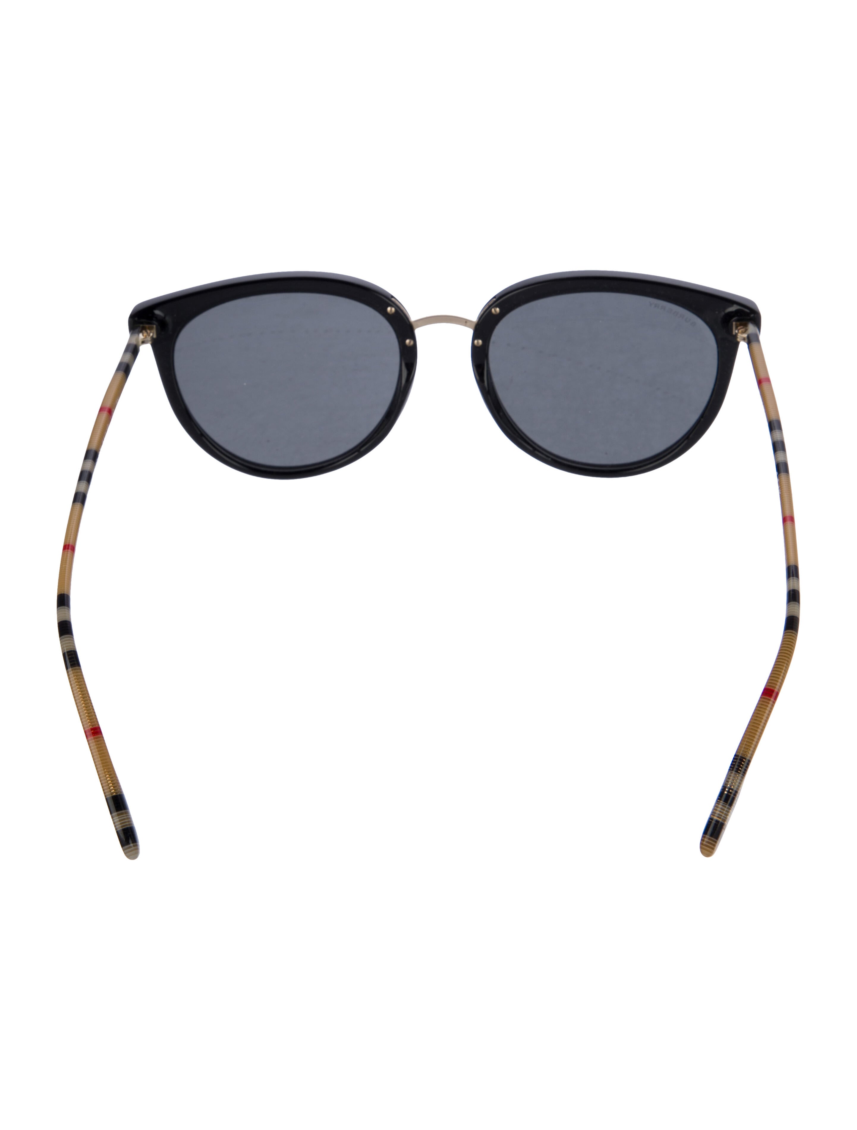 Burberry Willow Nova Check Pattern Sunglasses