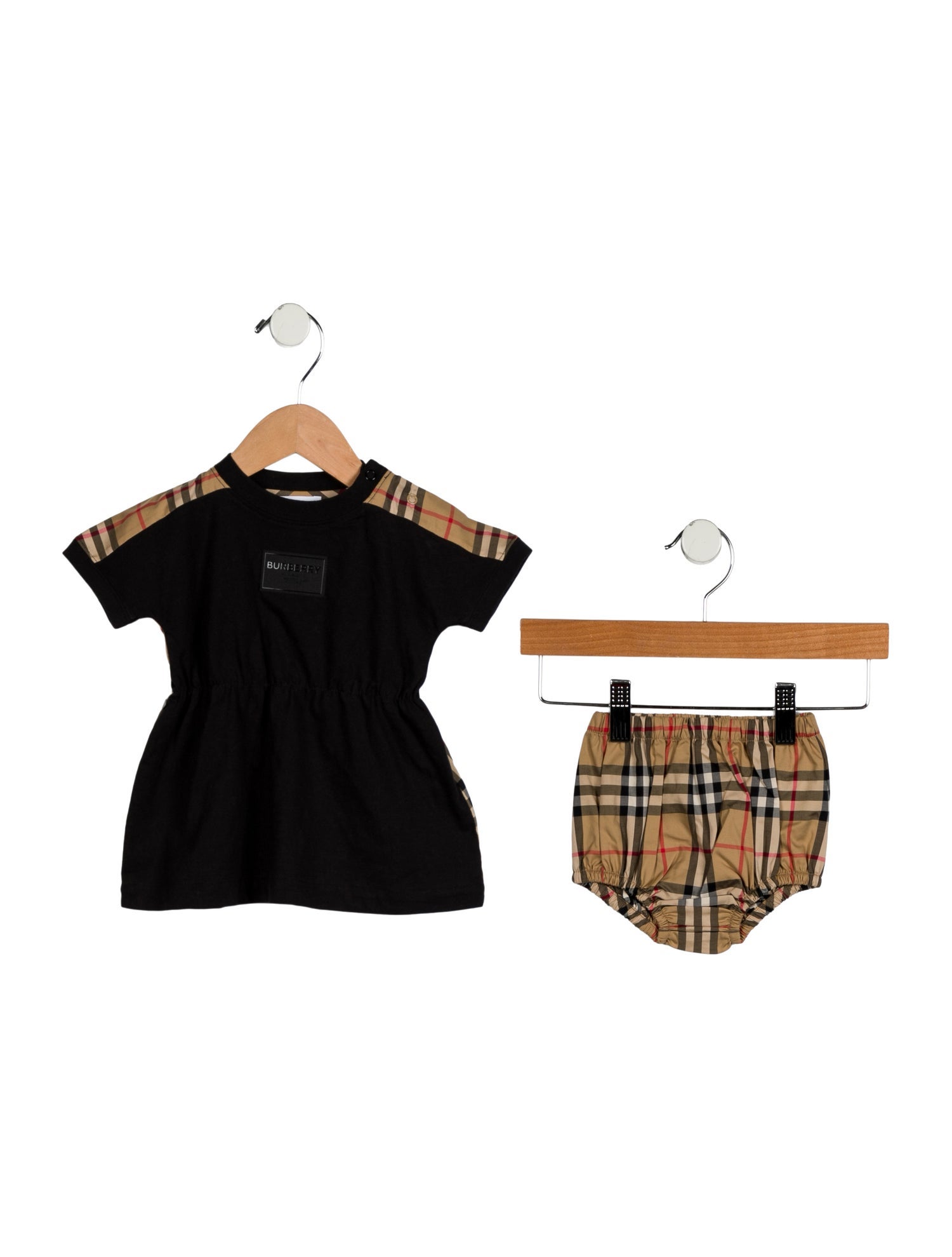 Burberry Infant Girls' House Check Print Two Piece Set w/Tags