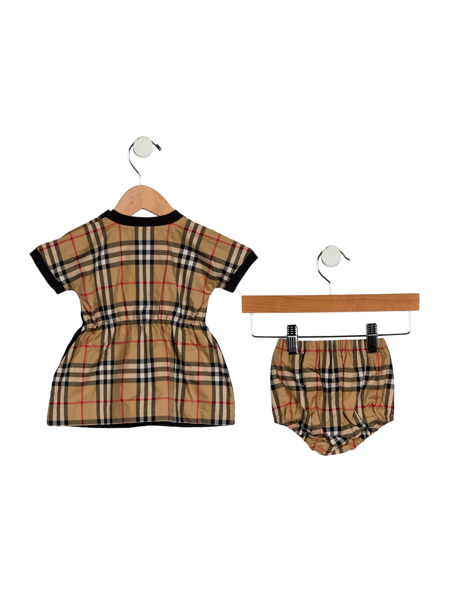 Burberry Infant Girls' House Check Print Two Piece Set w/Tags