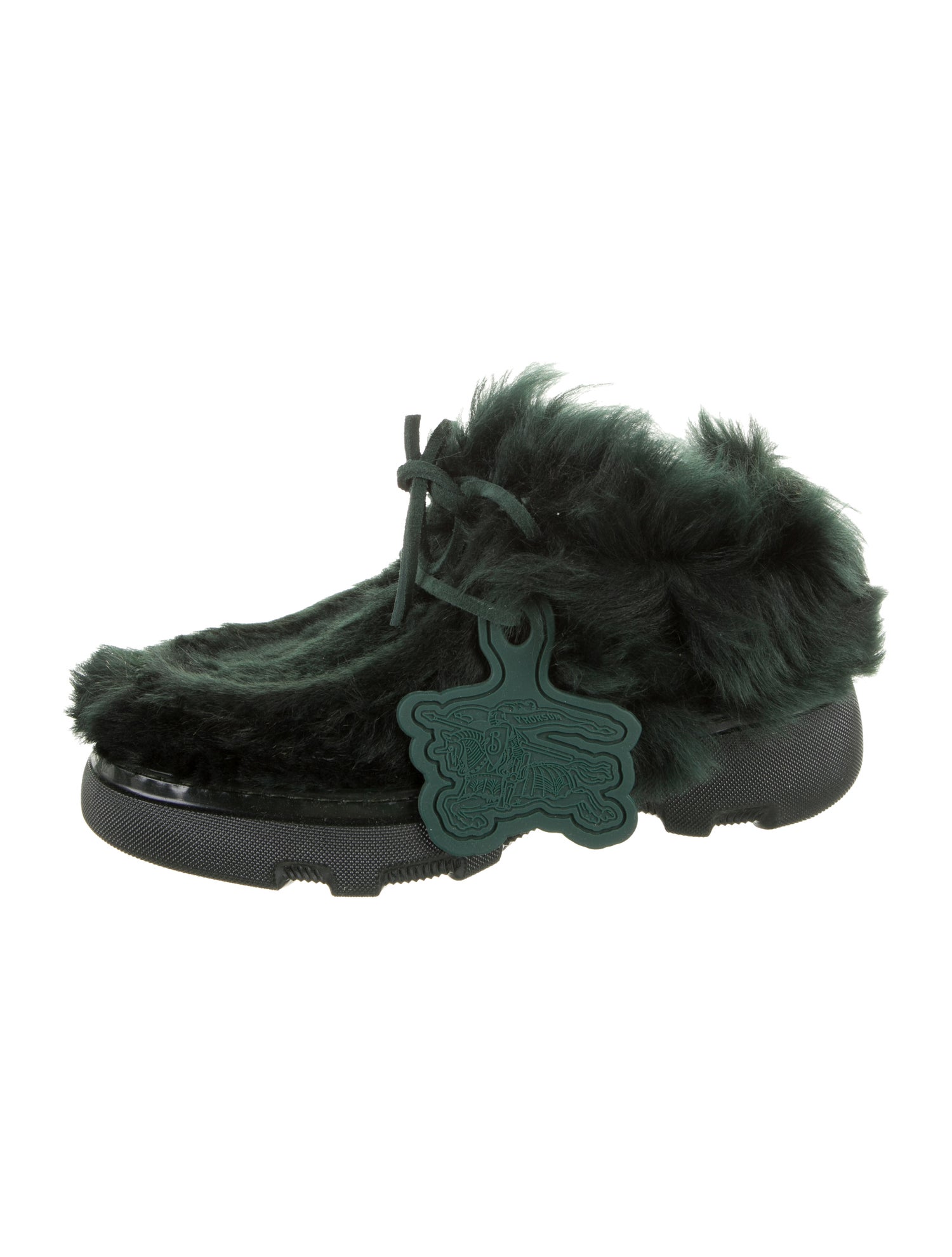 Burberry Shearling Chelsea Boots