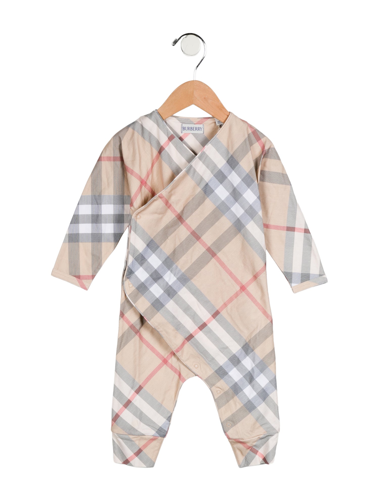 Burberry Toddler Boys' Nova Check Print Onesie w/Tags