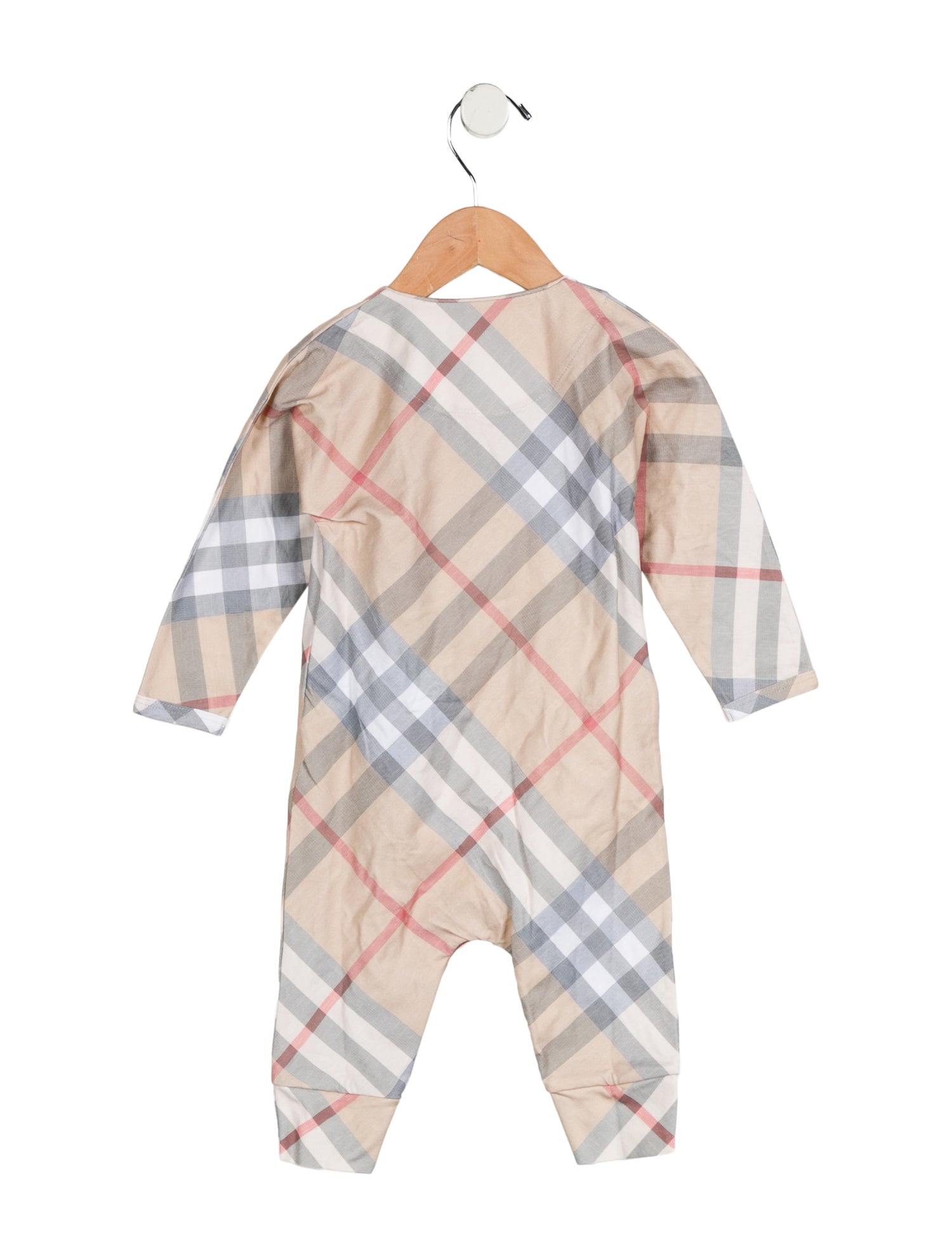 Burberry Toddler Boys' Nova Check Print Onesie w/Tags