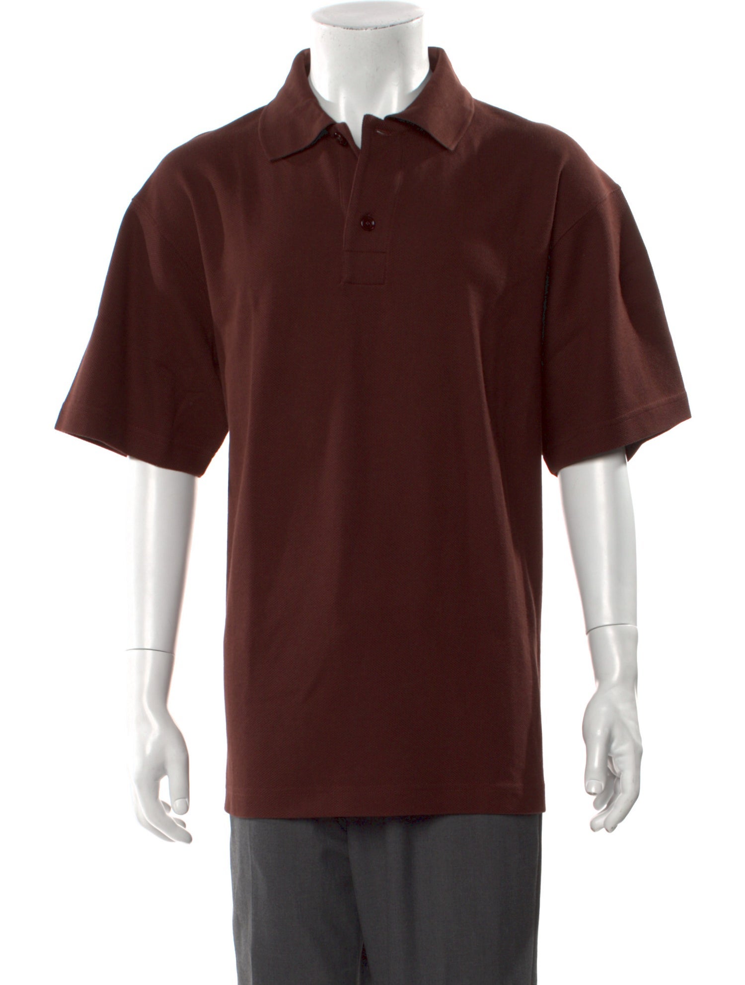 Burberry Crew Neck Short Sleeve Polo Shirt w/ Tags