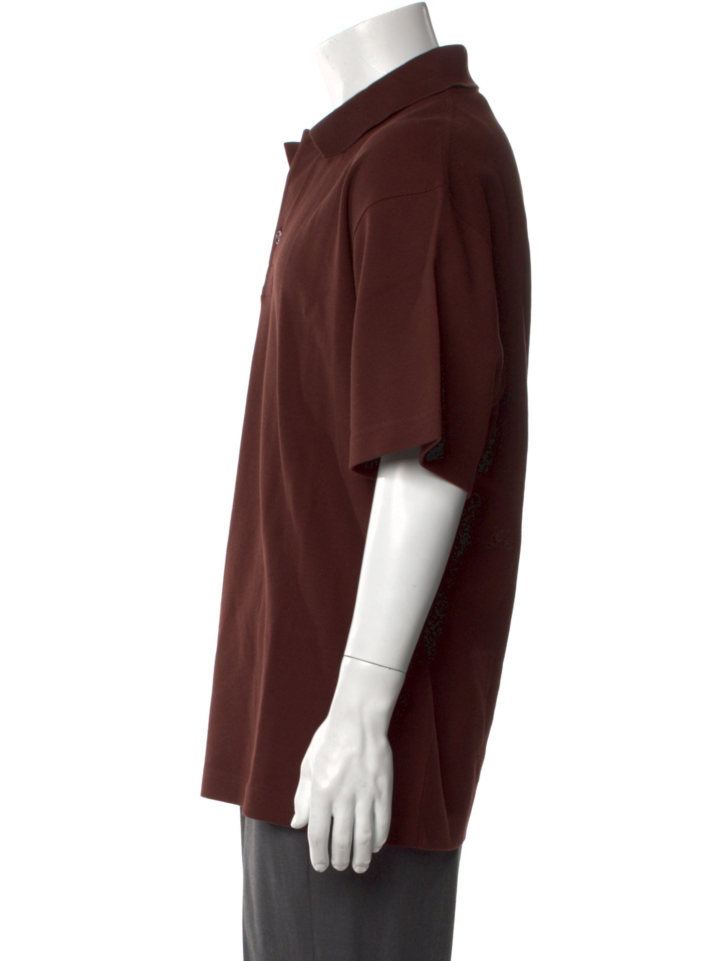 Burberry Crew Neck Short Sleeve Polo Shirt w/ Tags