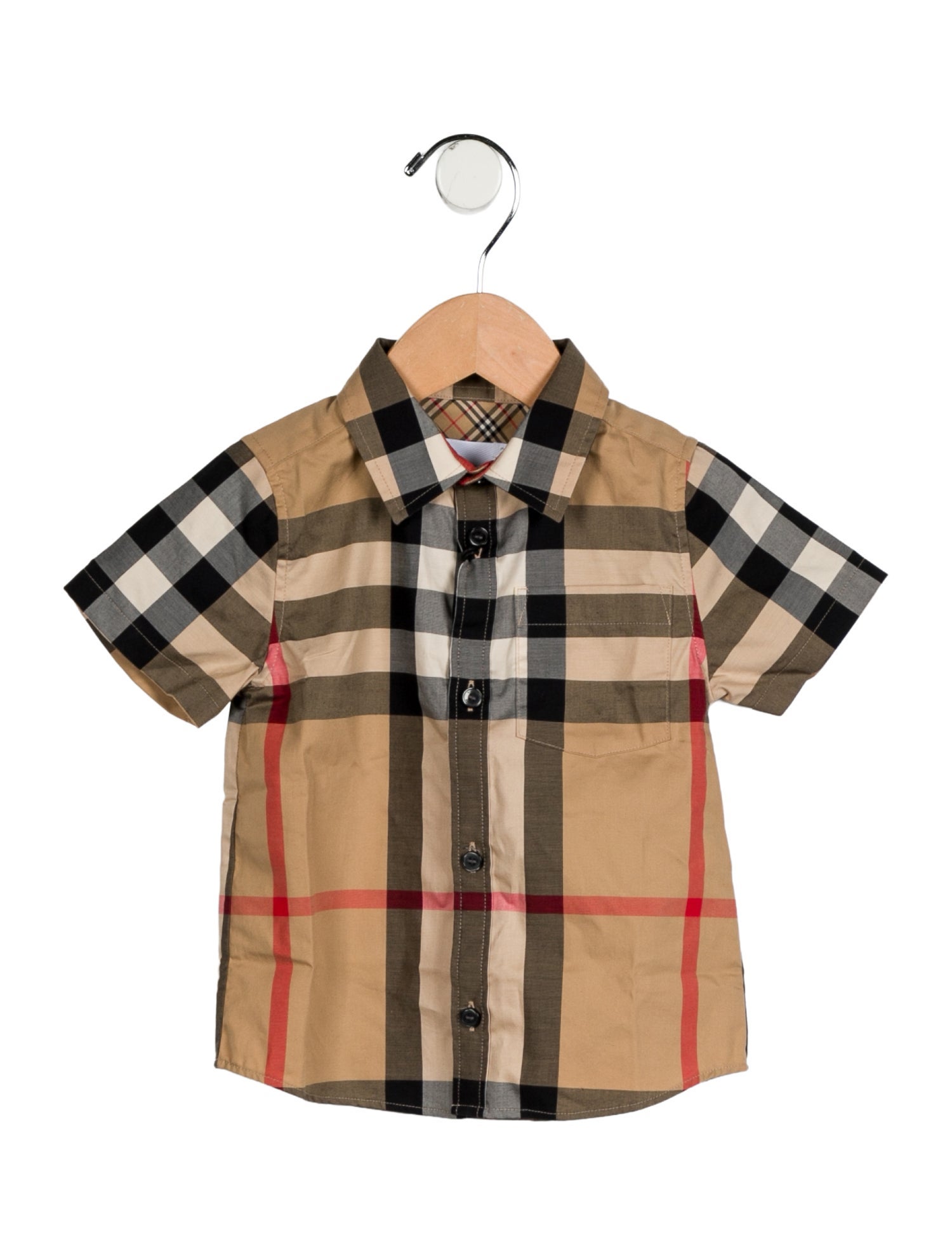 Burberry Toddler Boys' House Check Print Polo w/Tags