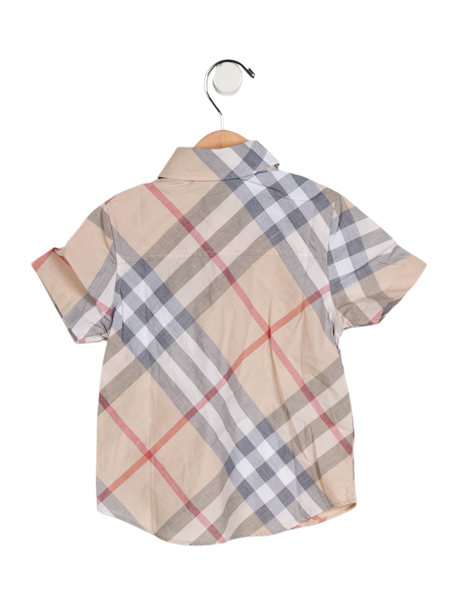 Burberry Toddler Boys' Nova Check Print Polo w/Tags