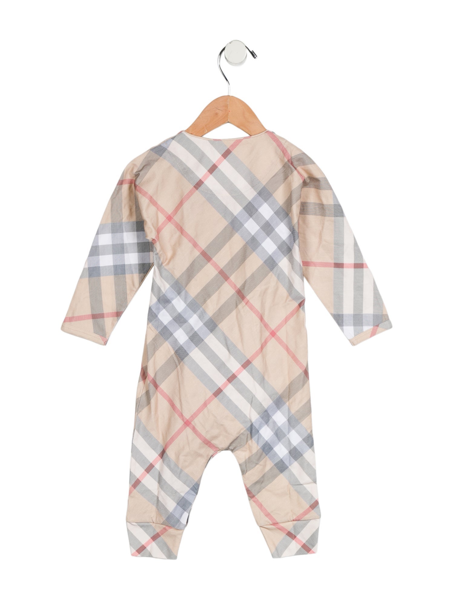 Burberry Toddler Boys' Nova Check Print Onesie w/Tags