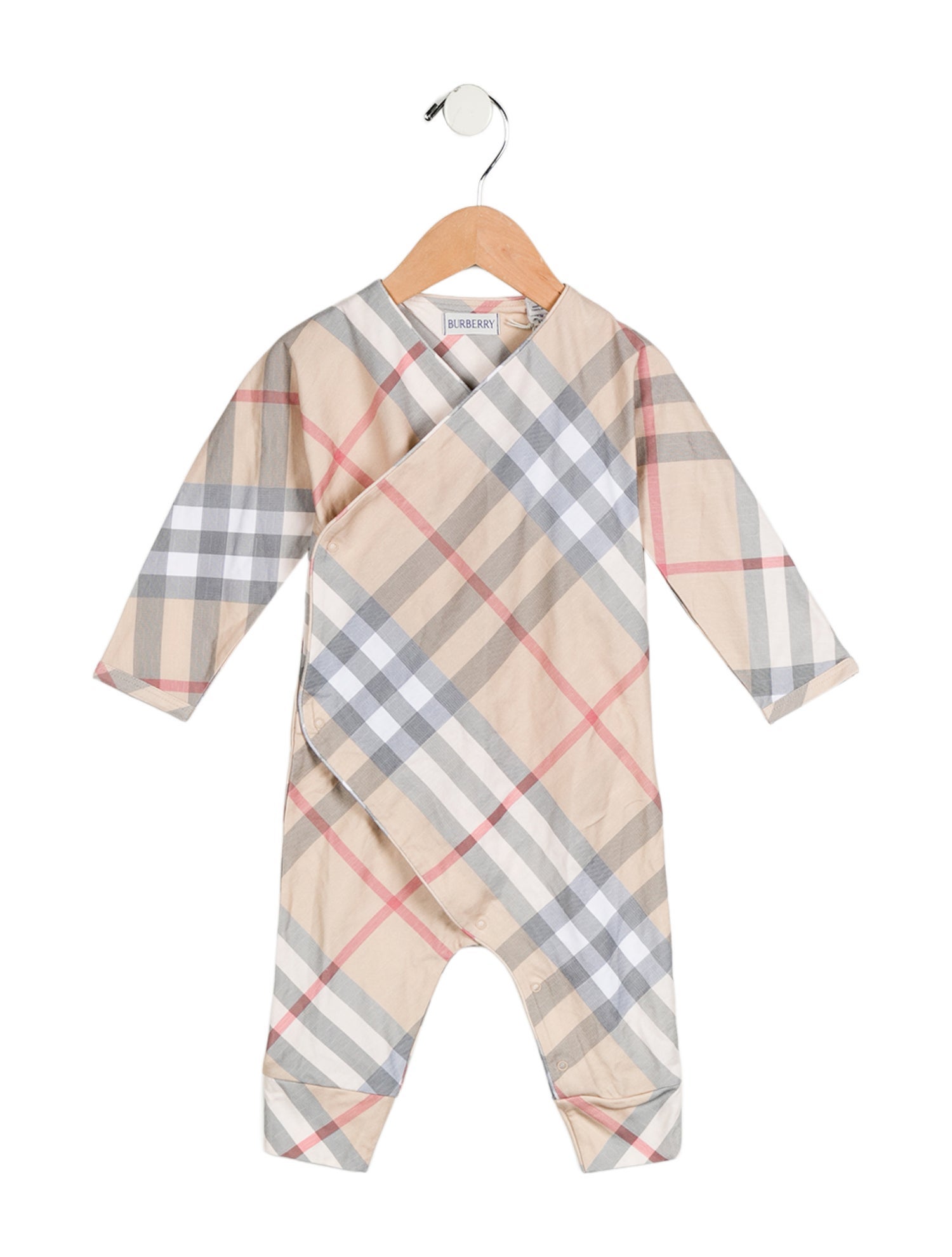 Burberry Toddler Boys' Nova Check Print Onesie