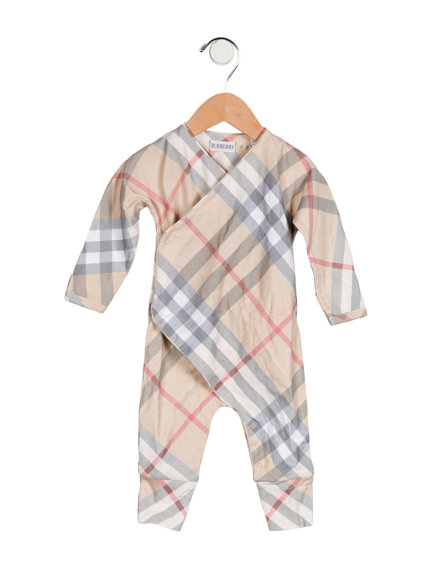 Burberry Infant Boys' Nova Check Print Onesie w/Tags