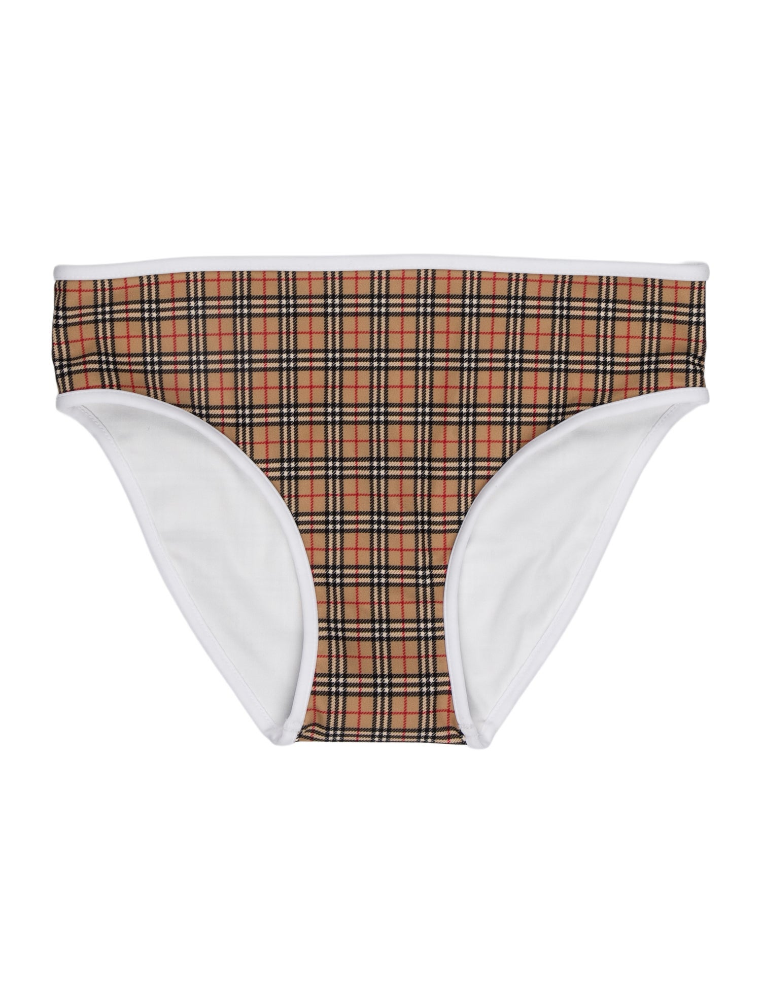 Burberry Girls' House Check Print Swimsuit Bottoms w/Tags